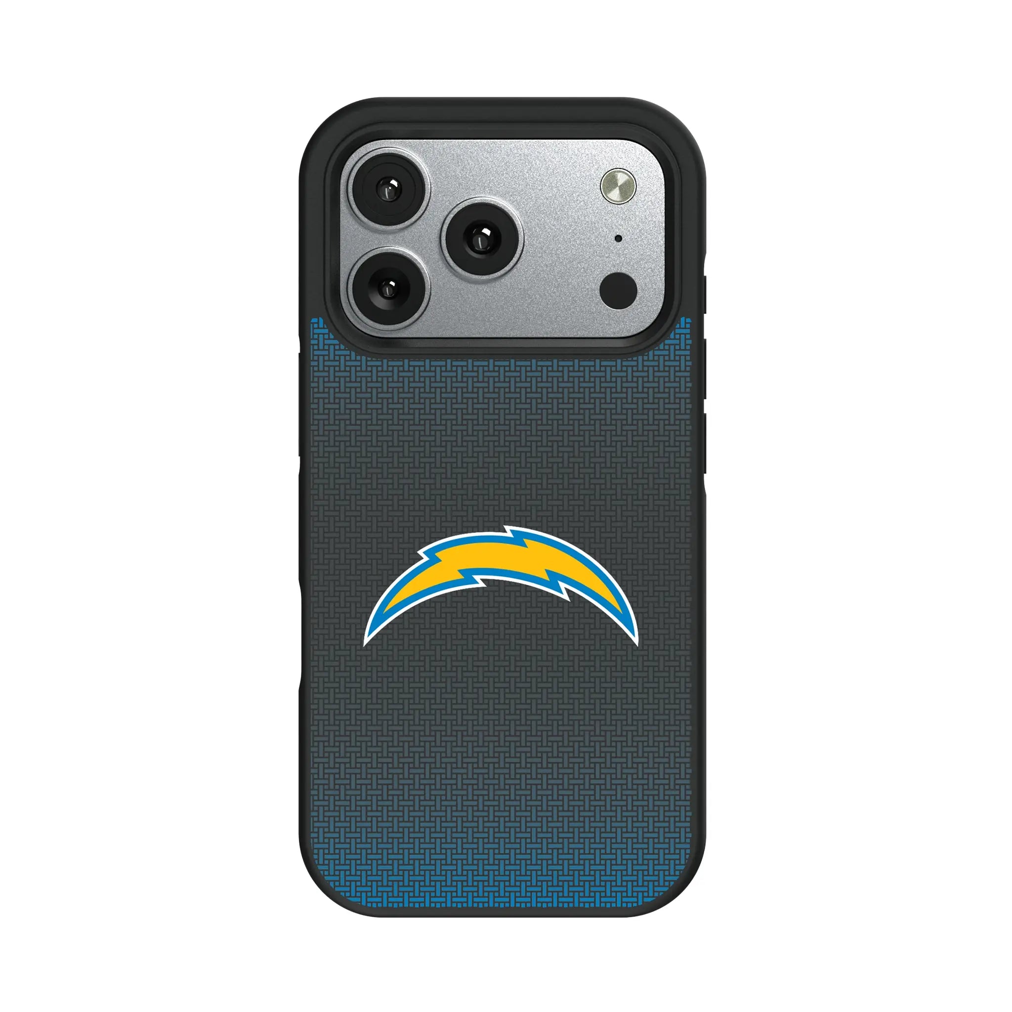 Los Angeles Chargers Linen iPhone Bump Phone Case for Apple iPhone#Device_iPhone 17 Pro