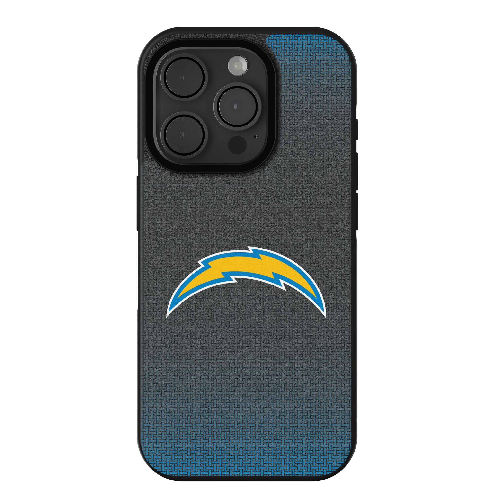 Los Angeles Chargers Linen iPhone Bump Phone Case for Apple iPhone