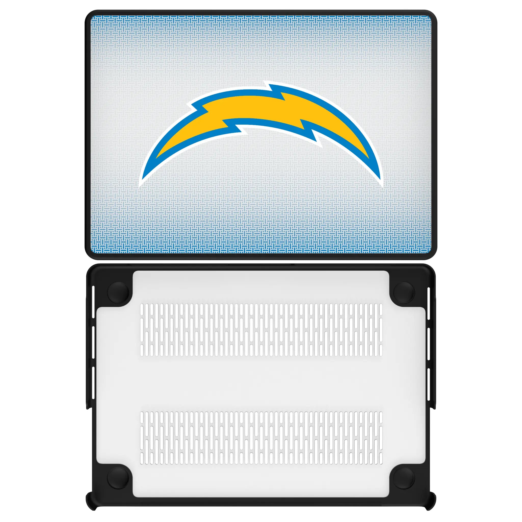 Los Angeles Chargers Linen MacBook Laptop Case for Apple MacBook