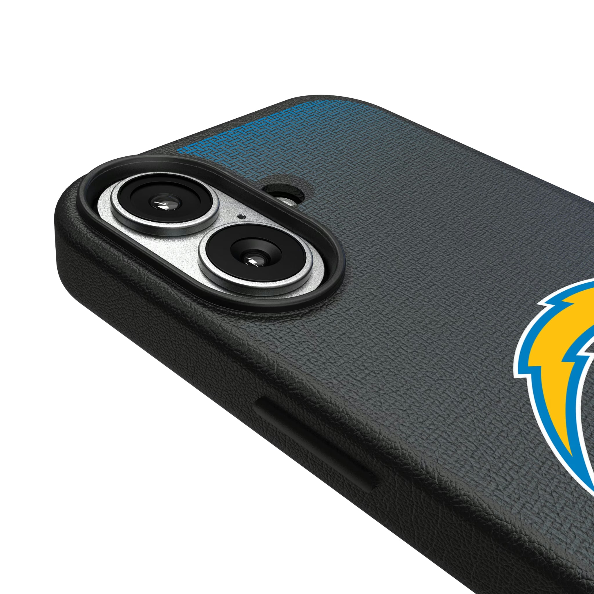 Los Angeles Chargers Linen iPhone MagSafe Compatible Phone Case for Apple iPhone - Detail#Device_iPhone 17