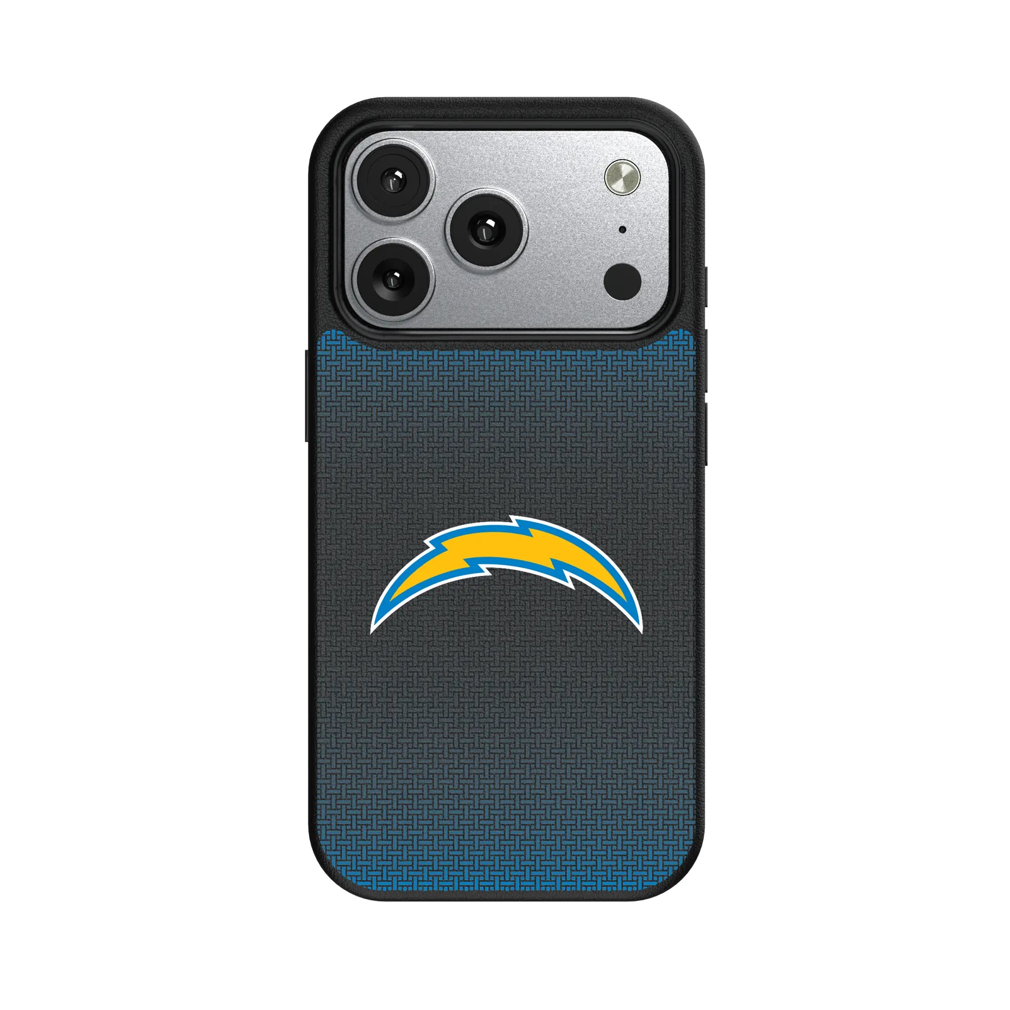 Los Angeles Chargers Linen iPhone MagSafe Compatible Phone Case for Apple iPhone#Device_iPhone 17 Pro