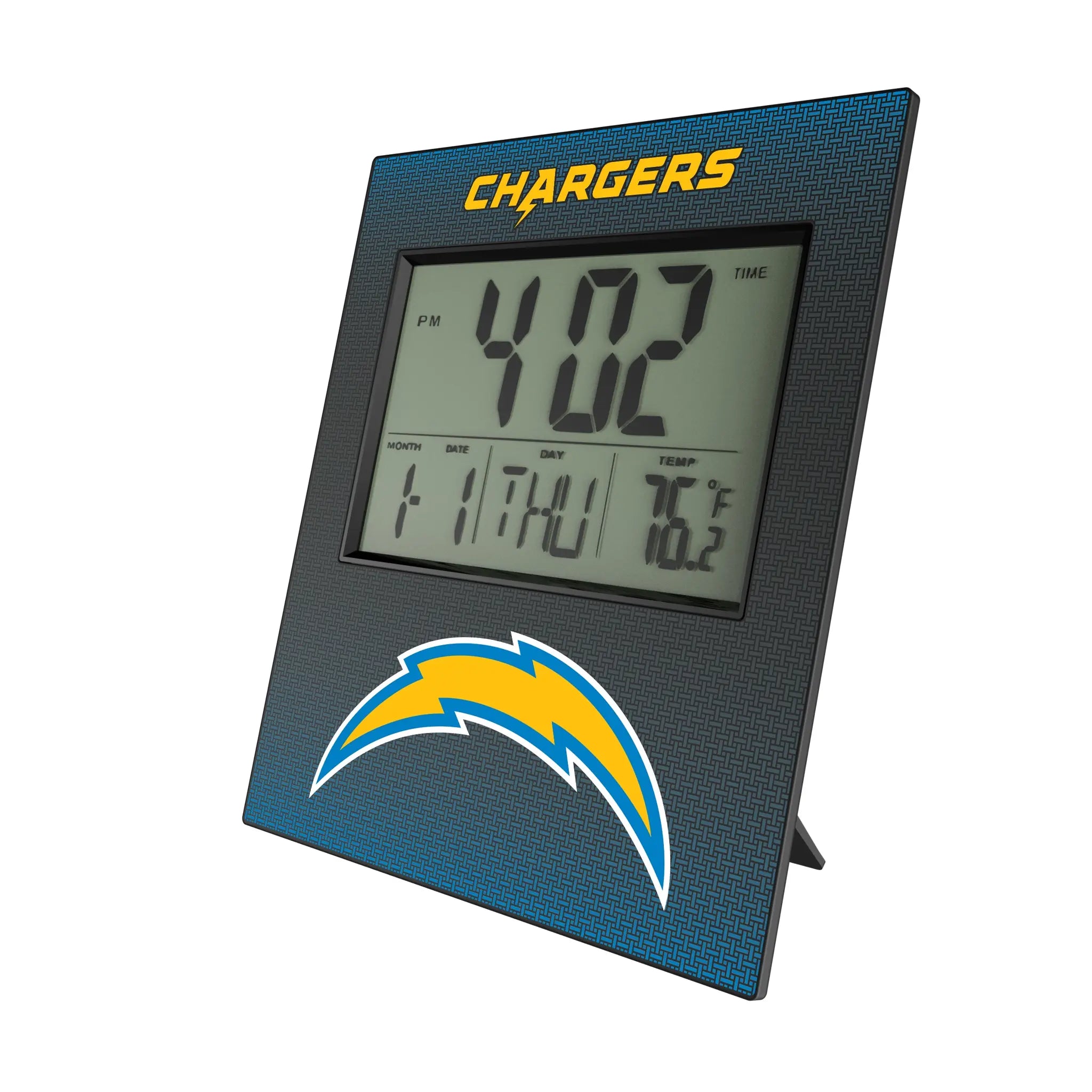 Los Angeles Chargers Linen Wall Clock
