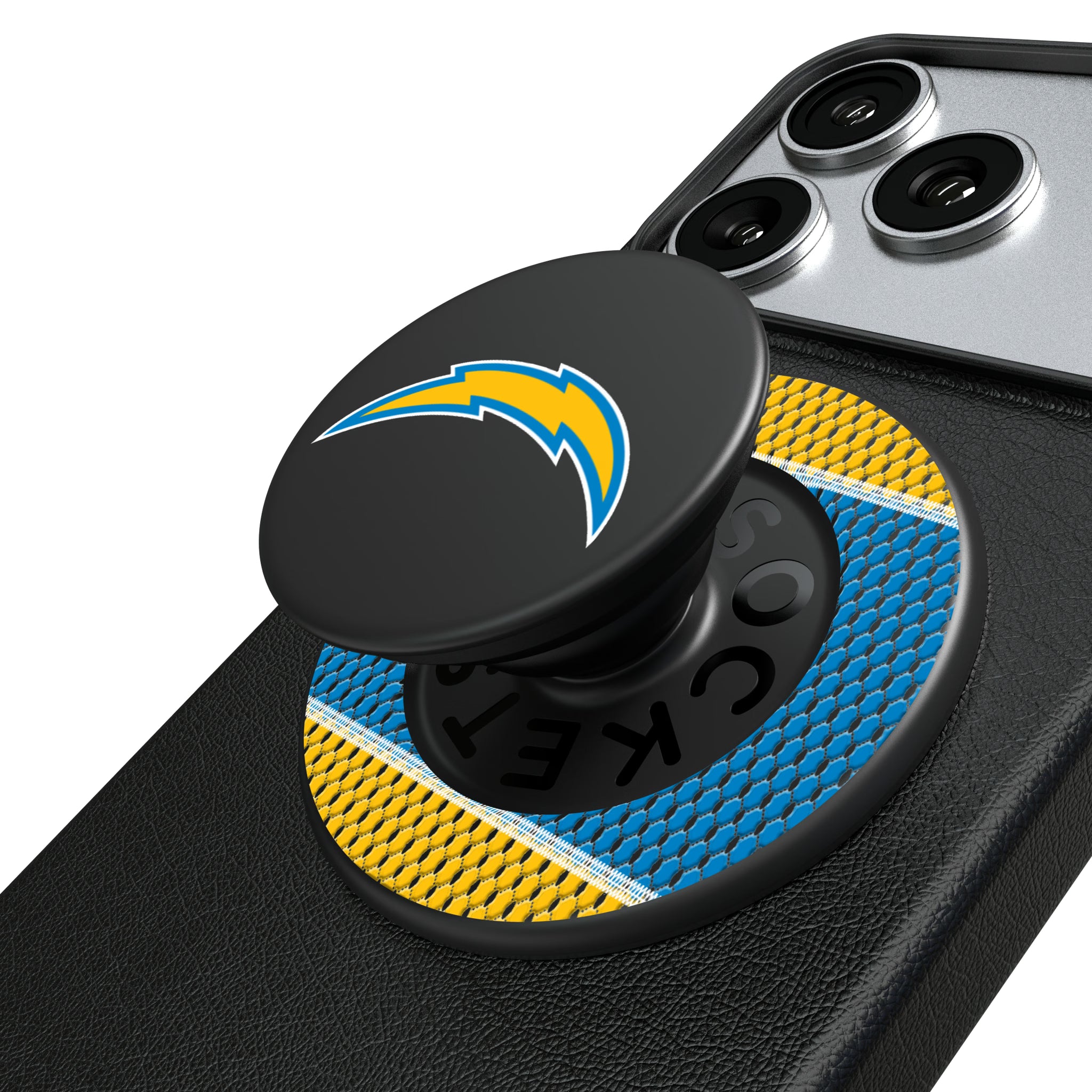 Los Angeles Chargers Mesh Popsockets Round Magnetic