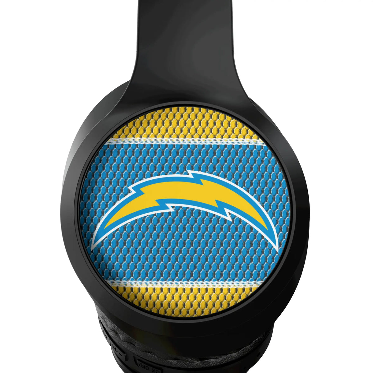 Los Angeles Chargers Mesh Wireless Over-Ear Headphones With Case - Detail