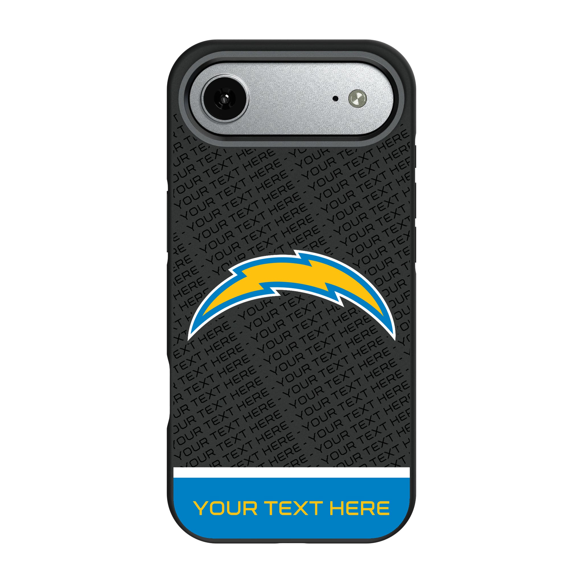 Los Angeles Chargers Personalized EndZone Plus iPhone Bump Phone Case for Apple iPhone#Device_iPhone Air