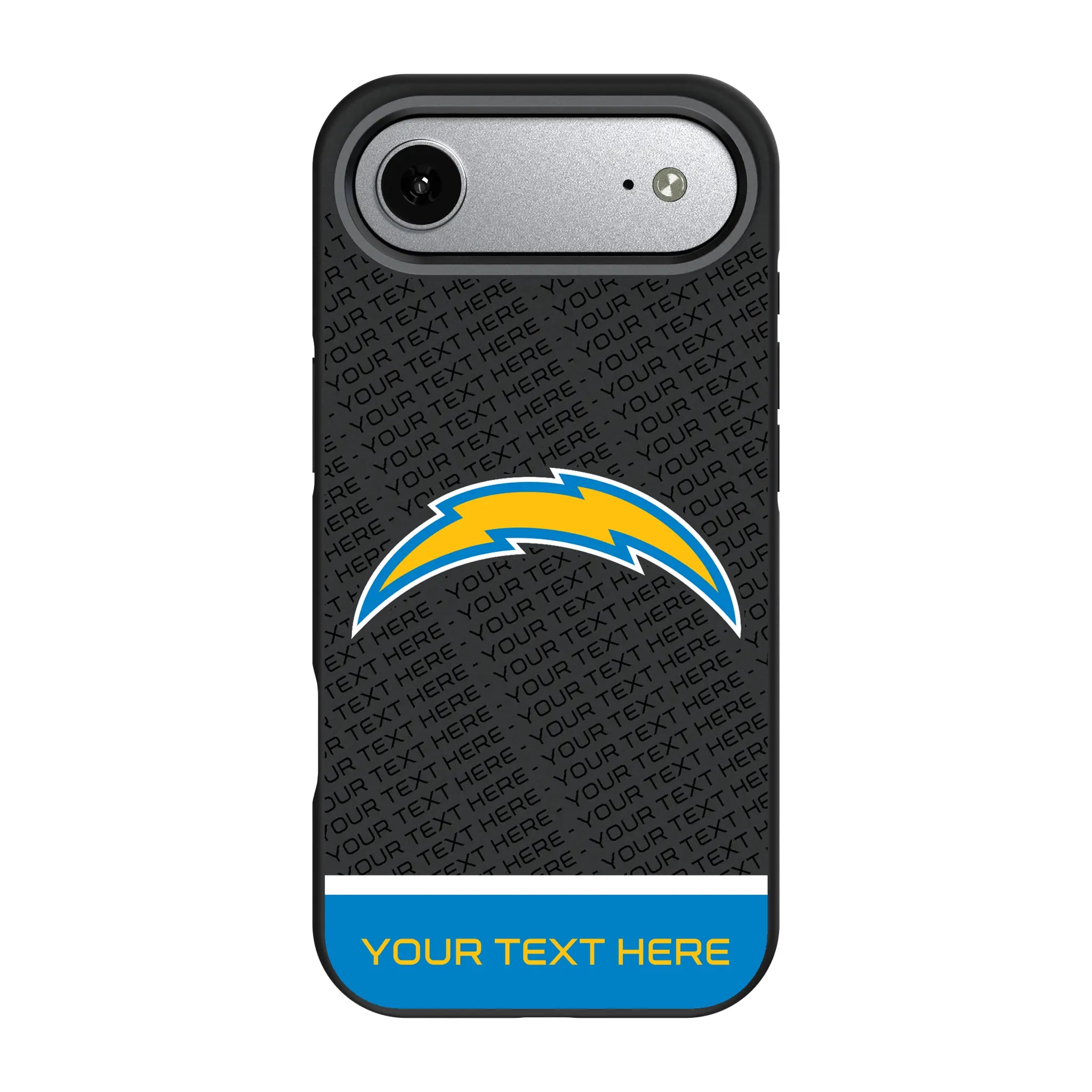Los Angeles Chargers Personalized EndZone Plus iPhone Bump Phone Case for Apple iPhone#Device_iPhone Air