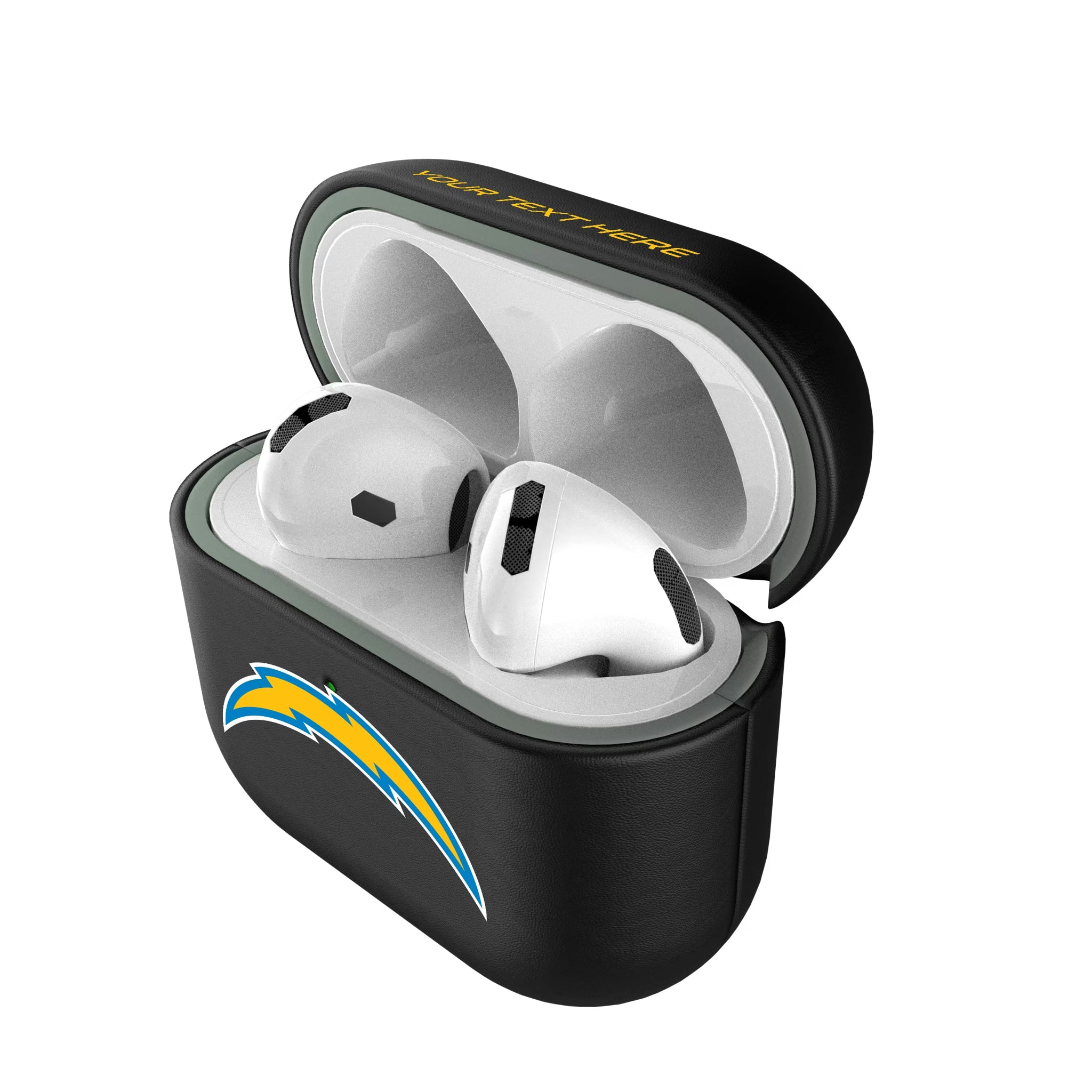 Los Angeles Chargers Personalized Insignia AirPods AirPod Case Cover#Device_AirPods 4