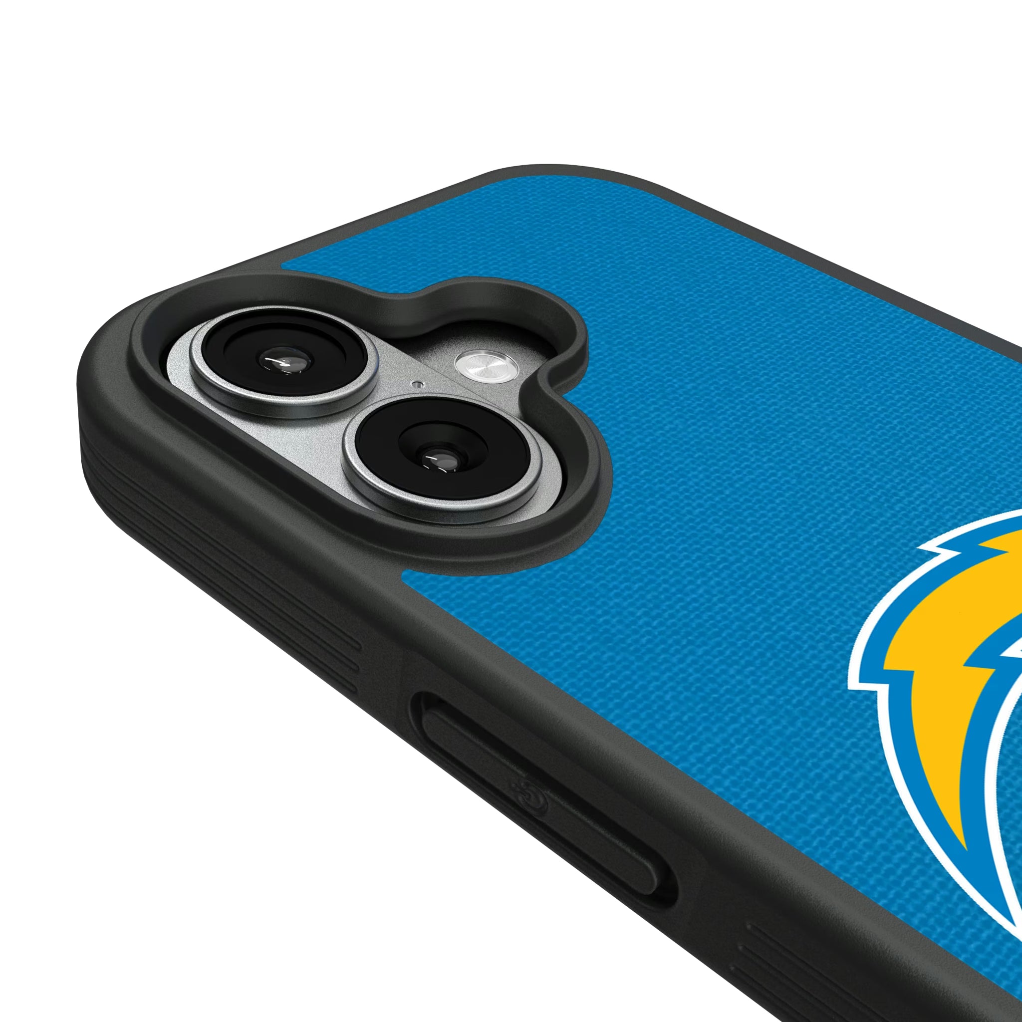 Los Angeles Chargers Personalized Stripe iPhone Bump Phone Case for Apple iPhone - Detail#Device_iPhone 17