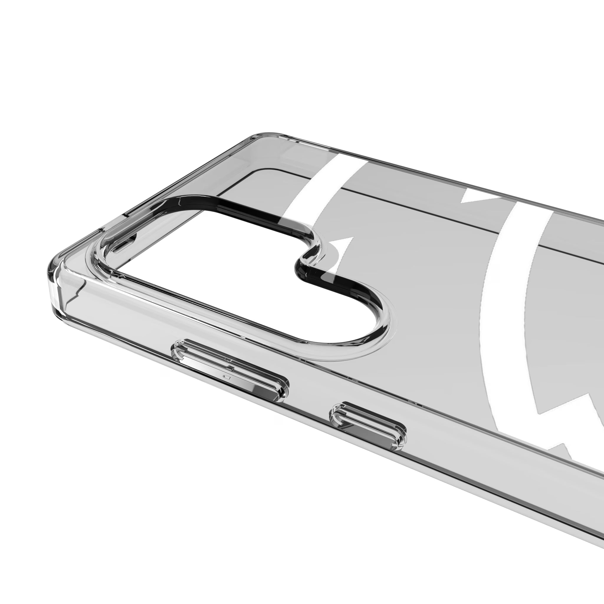 Los Angeles Chargers Personalized Tilt Galaxy Clear Phone Case for Samsung Galaxy - Detail