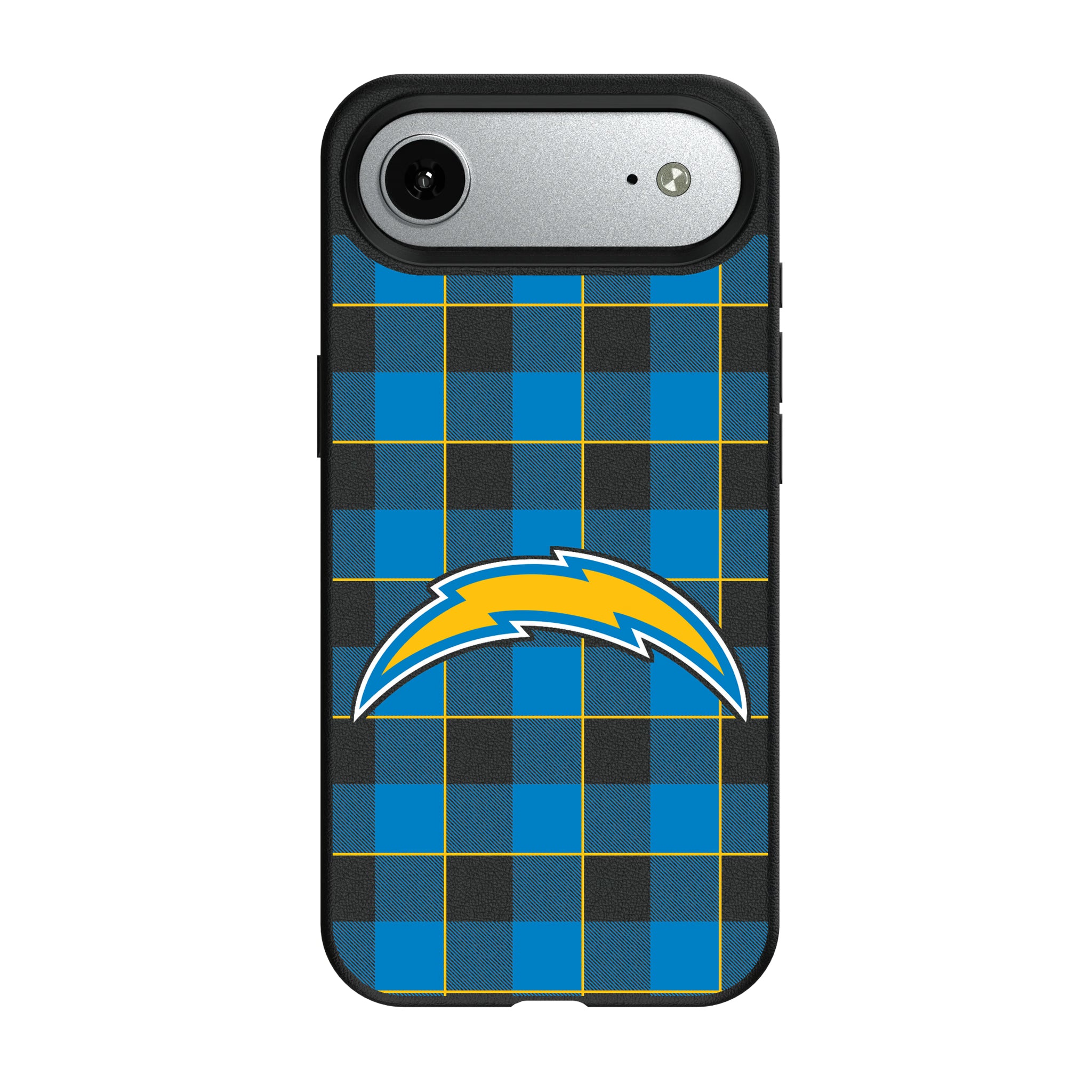 Los Angeles Chargers Plaid iPhone MagSafe Compatible Phone Case for Apple iPhone#Device_iPhone Air