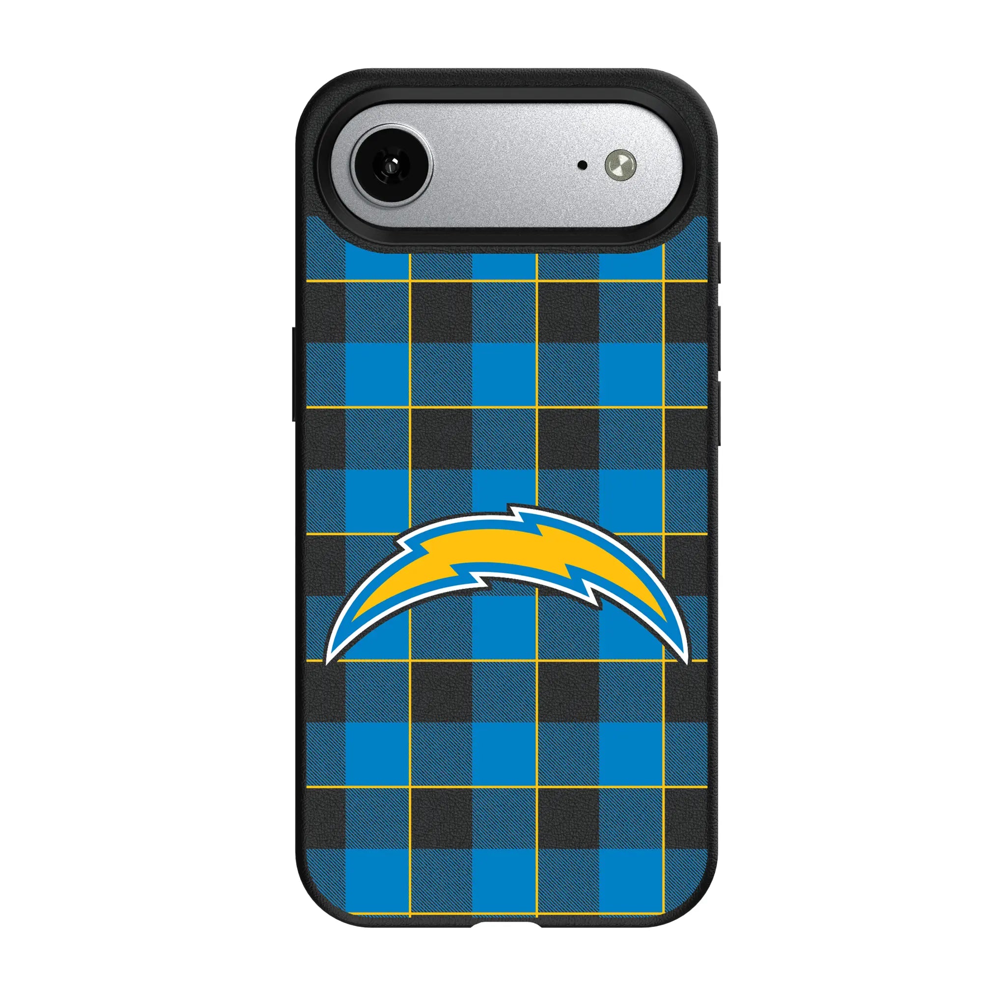 Los Angeles Chargers Plaid iPhone MagSafe Compatible Phone Case for Apple iPhone#Device_iPhone Air