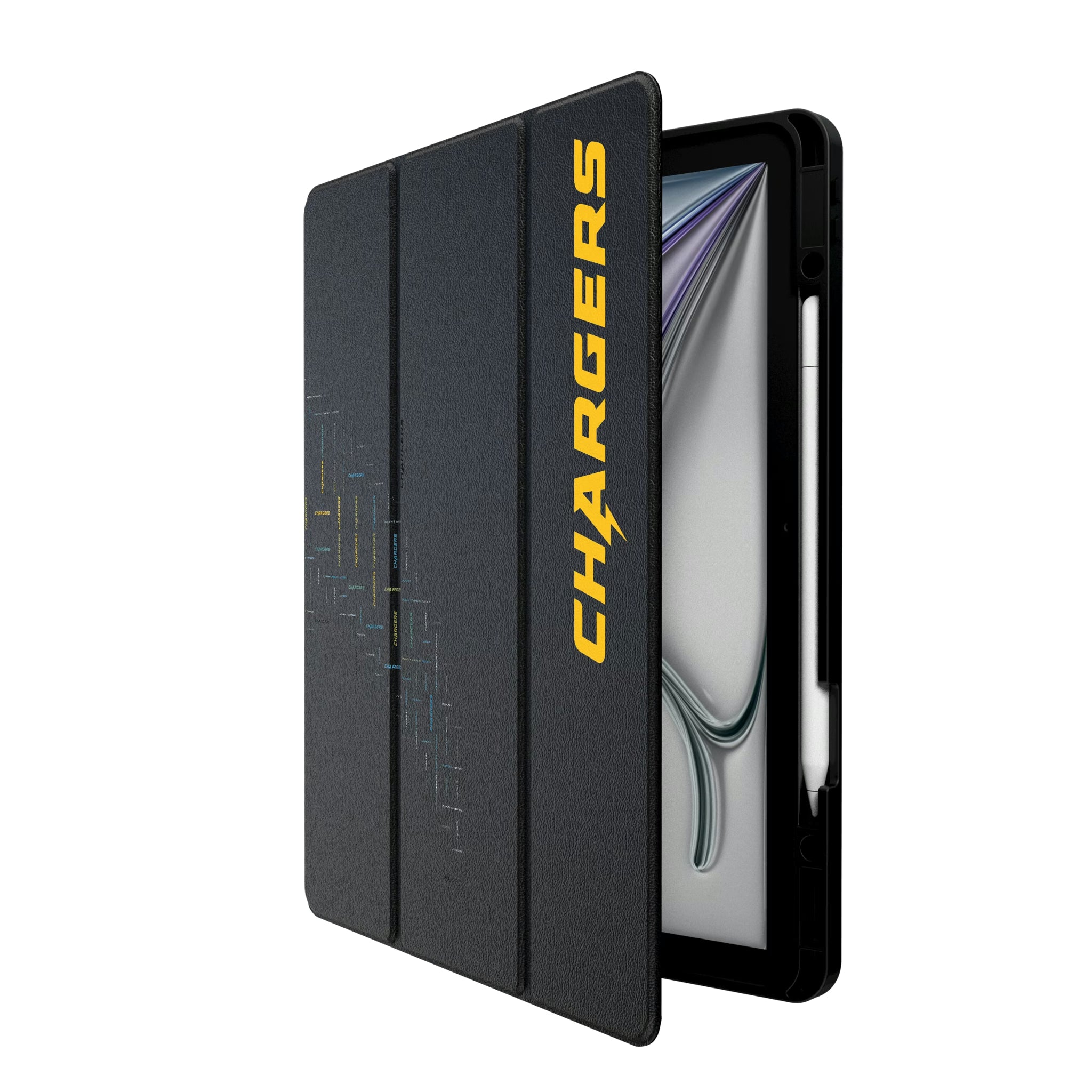 Los Angeles Chargers Quadtile iPad Tablet Case for Apple iPad