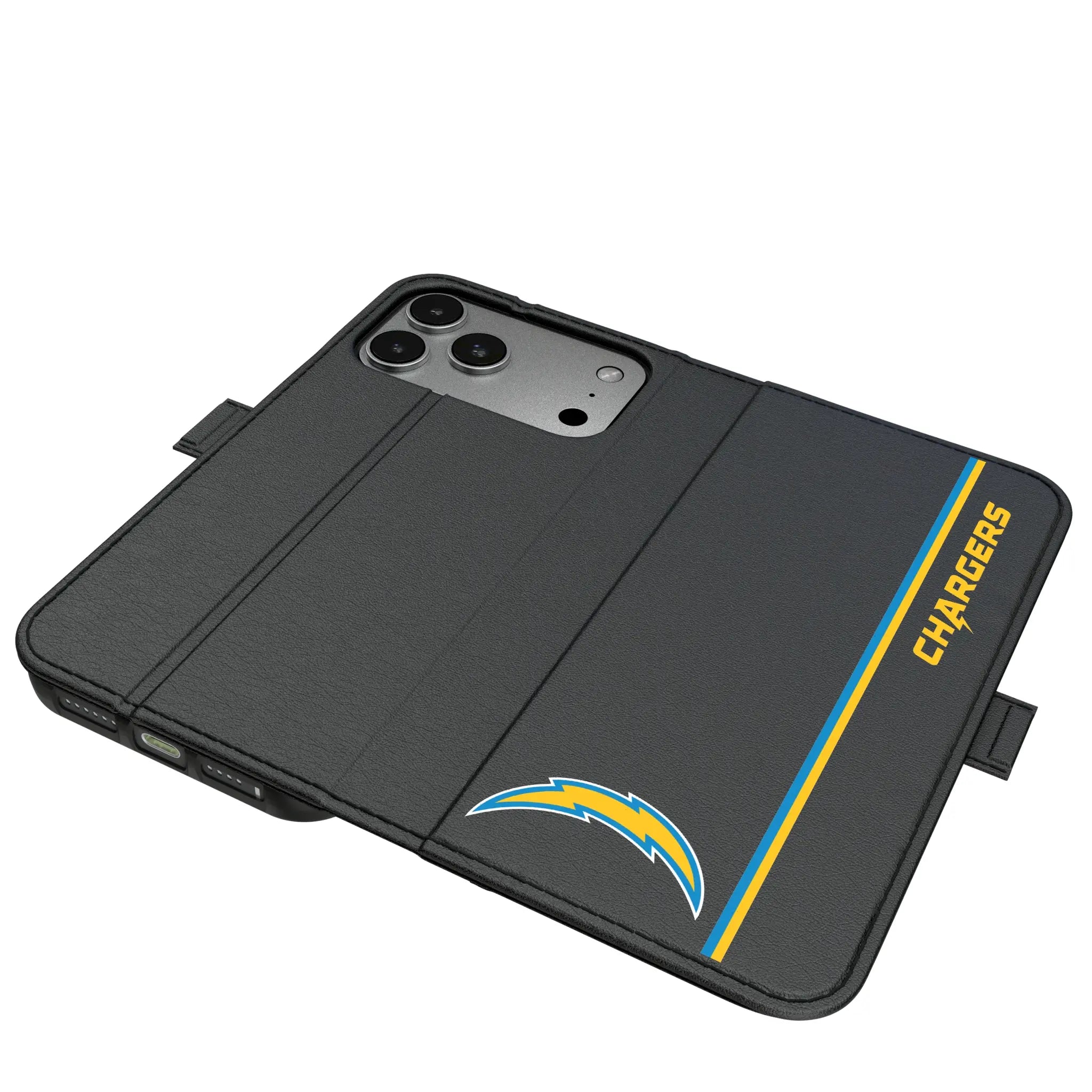 Los Angeles Chargers Sidebar iPhone Folio Phone Case for Apple iPhone#Device_iPhone 17 Pro Max