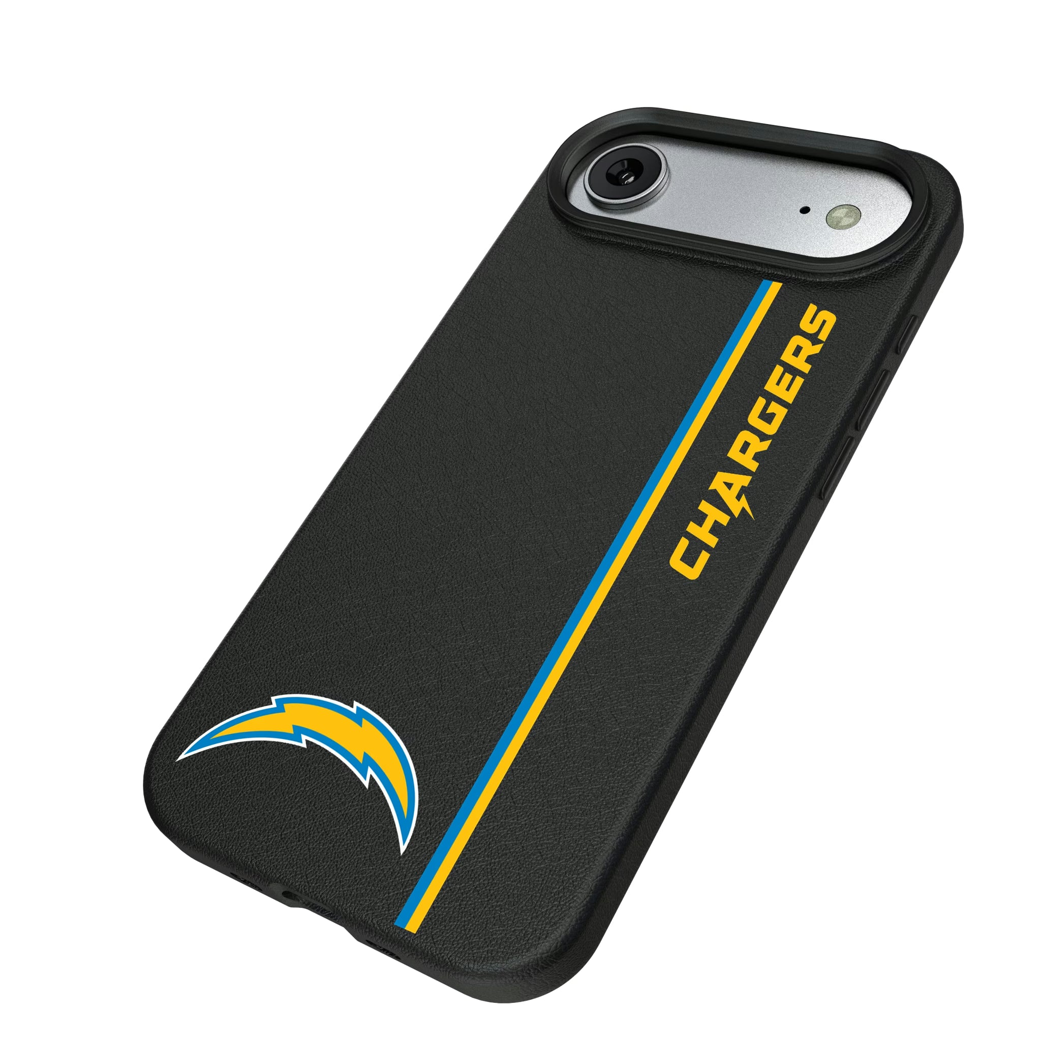 Los Angeles Chargers Sidebar iPhone MagSafe Compatible Phone Case for Apple iPhone - Isometric View#Device_iPhone Air