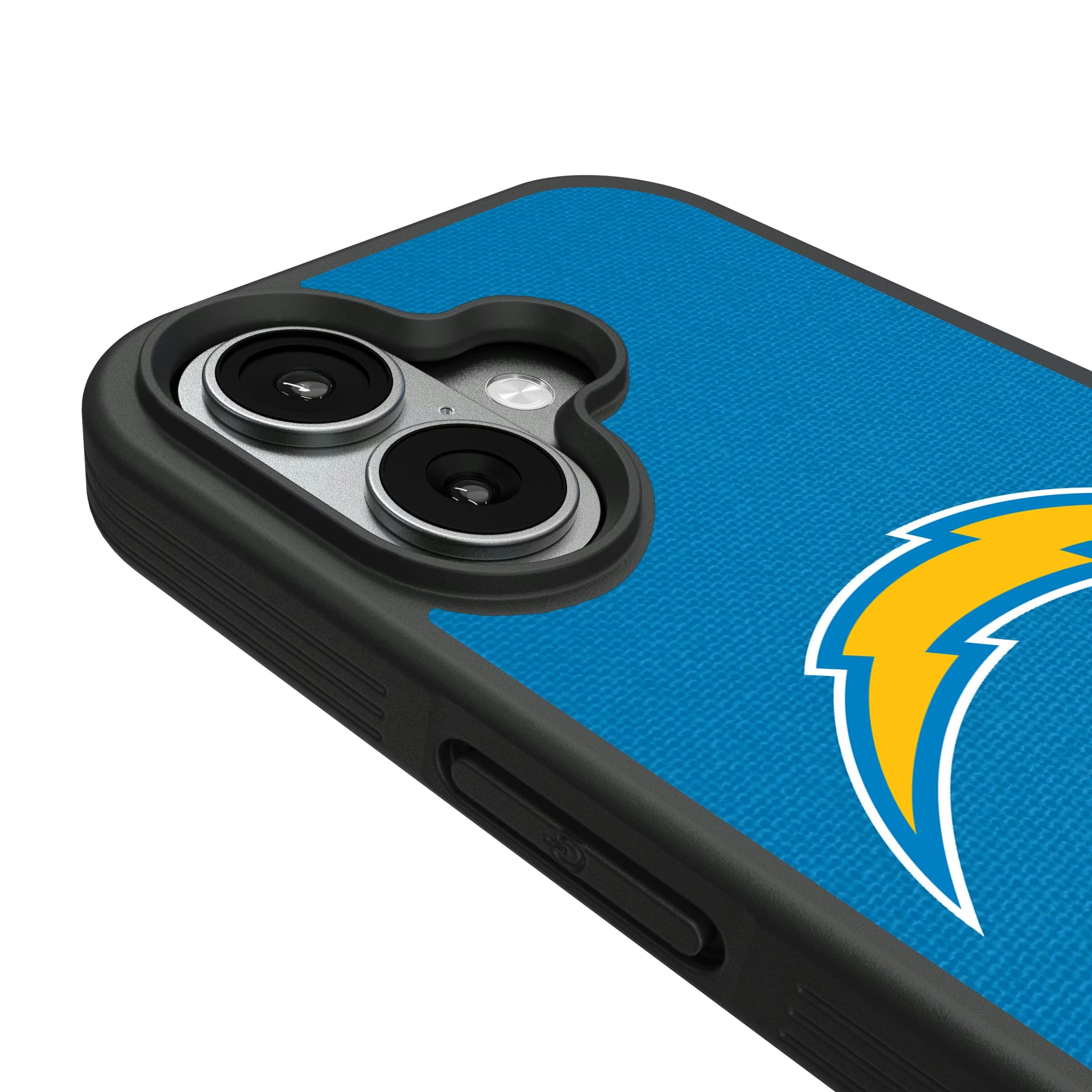Los Angeles Chargers Stripe iPhone Bump Phone Case for Apple iPhone - Detail#Device_iPhone 17