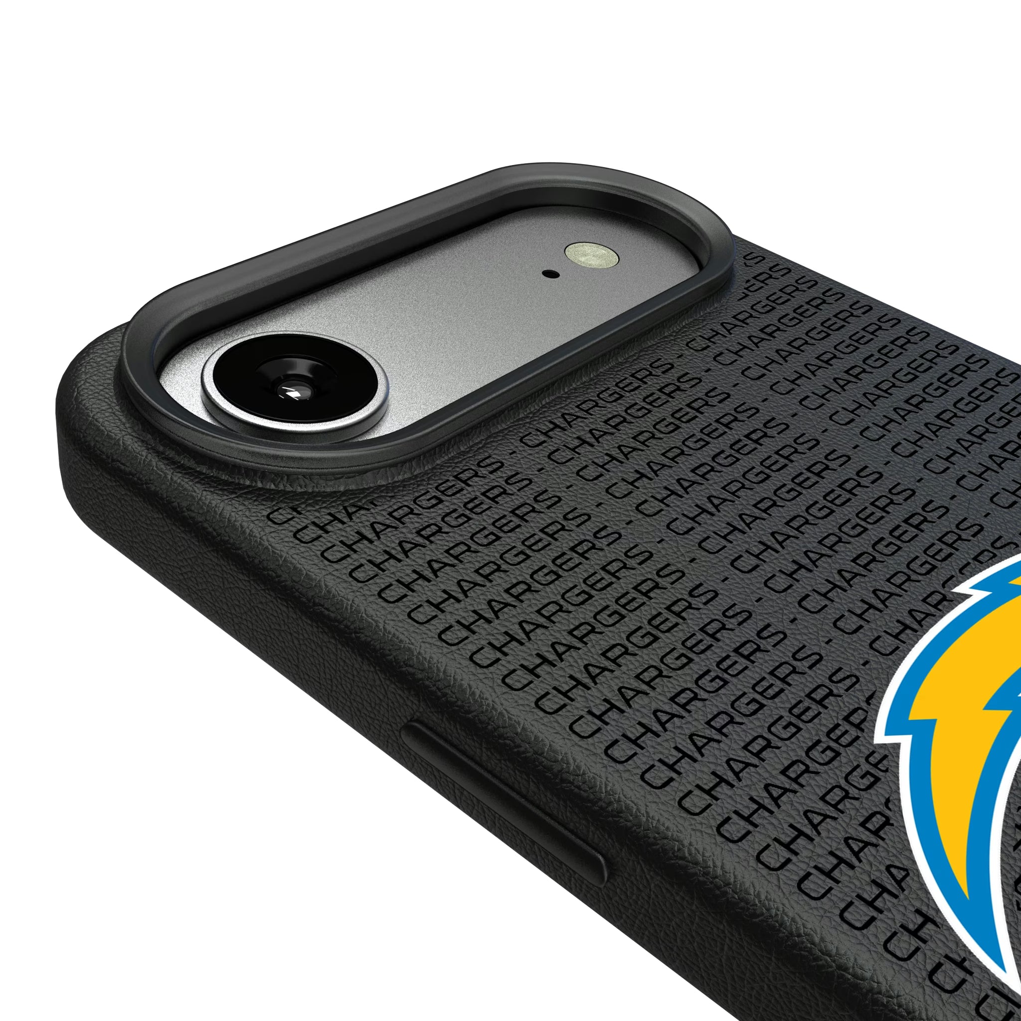 Los Angeles Chargers Text Backdrop iPhone MagSafe Compatible Phone Case for Apple iPhone - Detail#Device_iPhone Air