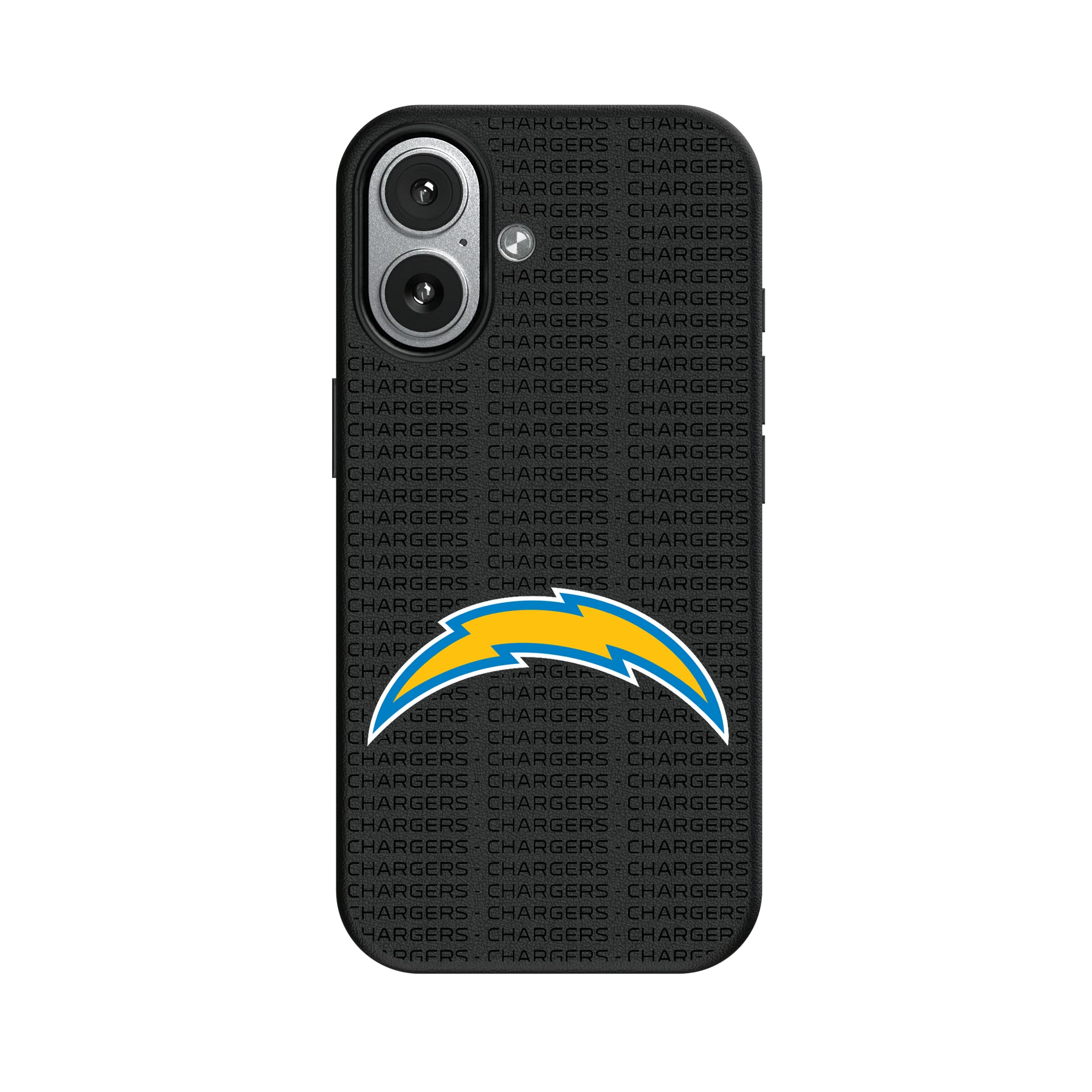 Los Angeles Chargers Text Backdrop iPhone MagSafe Compatible Phone Case for Apple iPhone#Device_iPhone 17