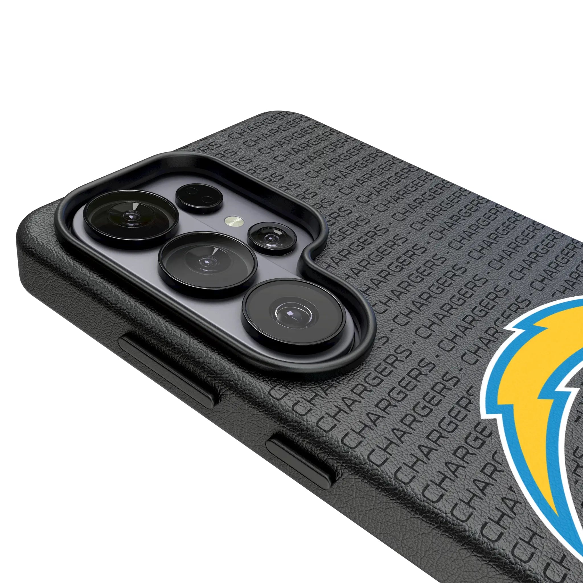 Los Angeles Chargers Text Backdrop Galaxy MagSafe Compatible Phone Case for Samsung Galaxy - Detail#Device_Galaxy S26 Ultra