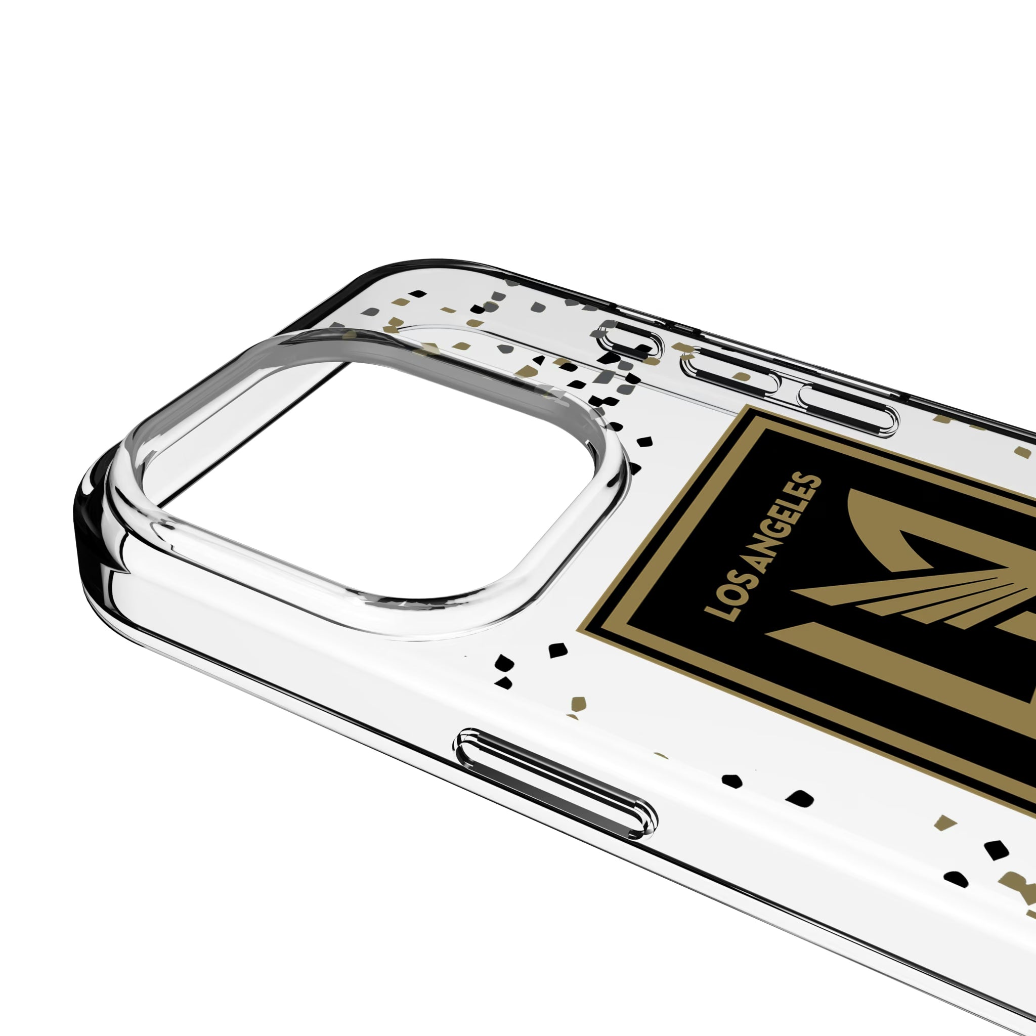Los Angeles Football Club Confetti iPhone Clear Phone Case for Apple iPhone - Detail