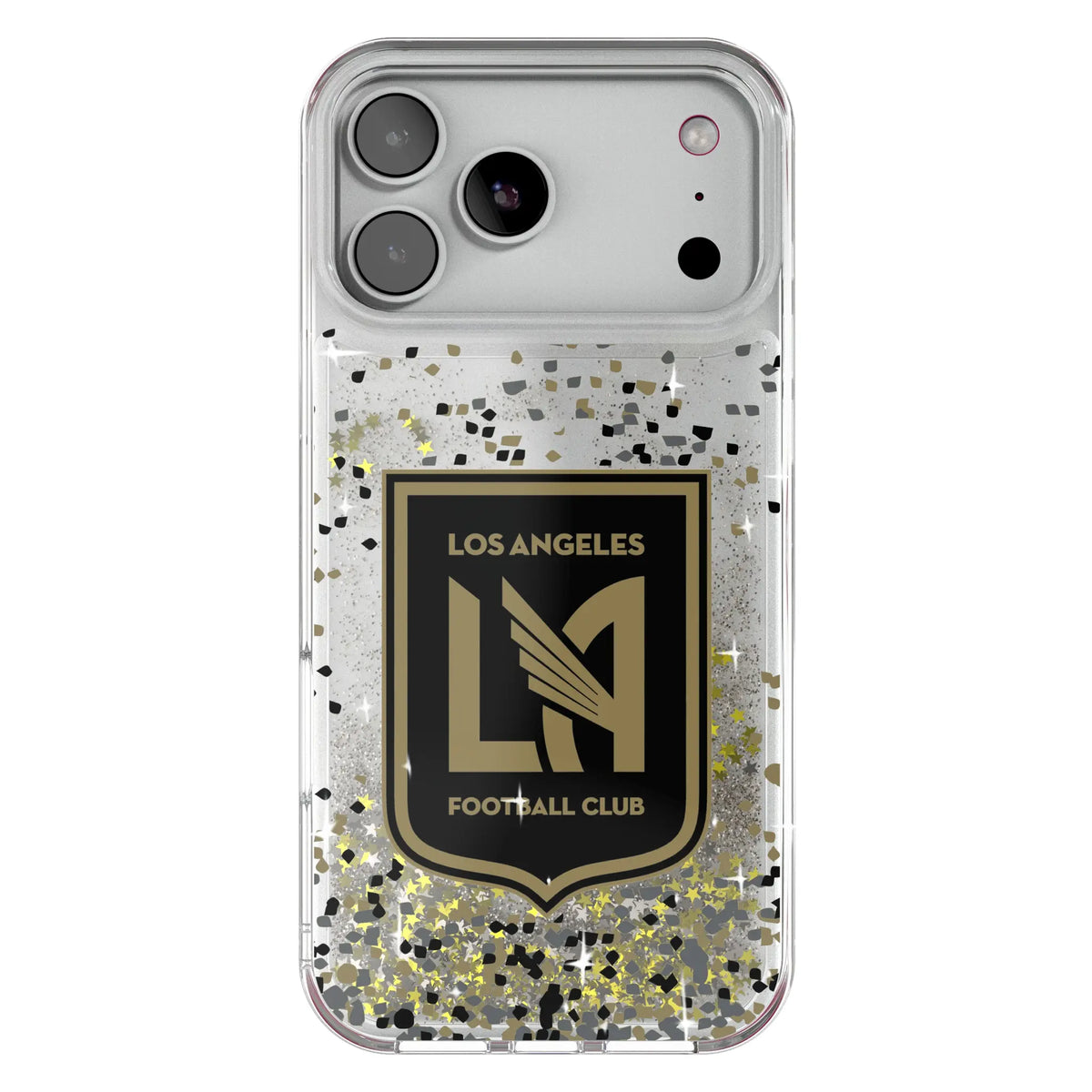 Los Angeles Football Club Confetti Glitter Phone Case for Apple iPhone