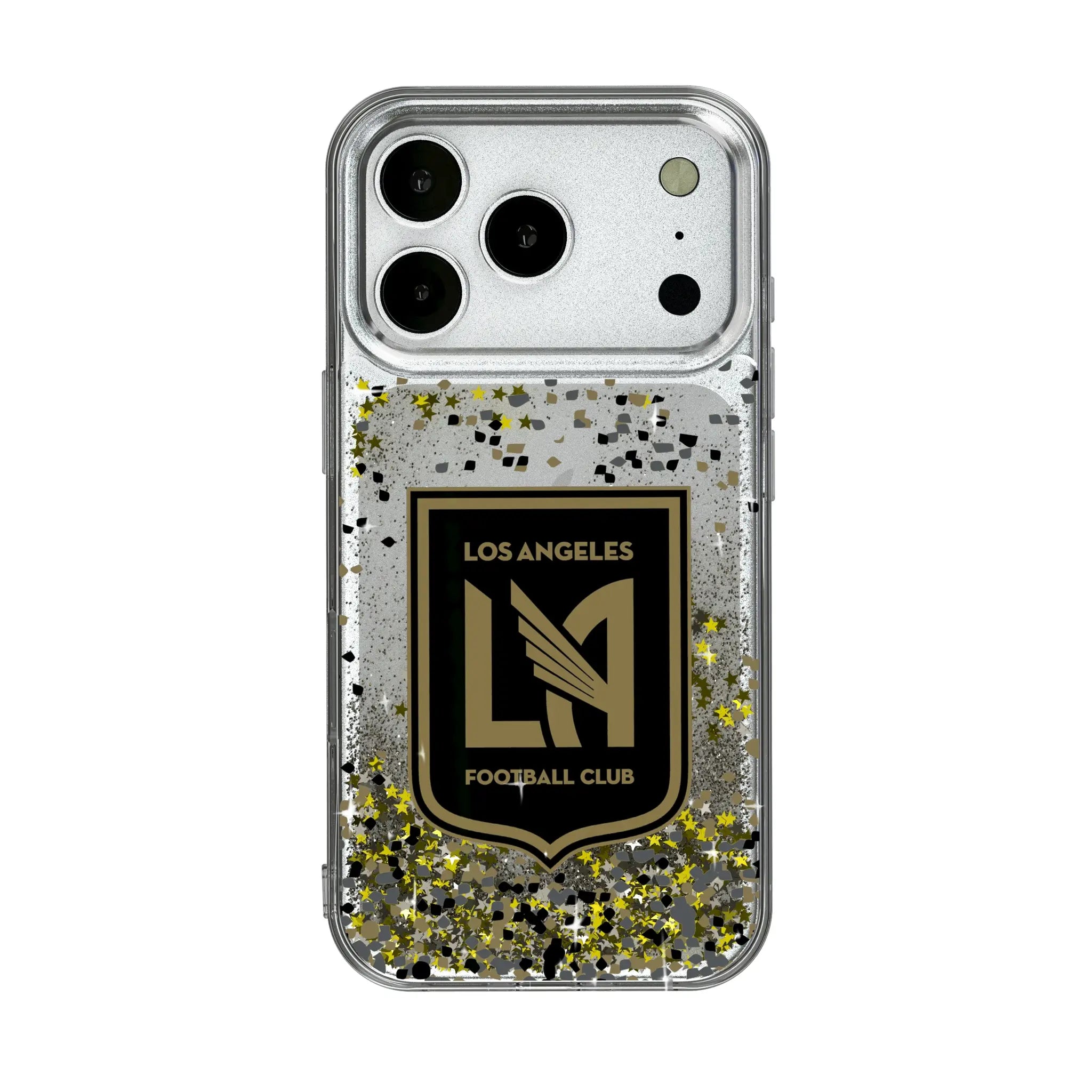 Los Angeles Football Club Confetti iPhone Glitter Phone Case for Apple iPhone