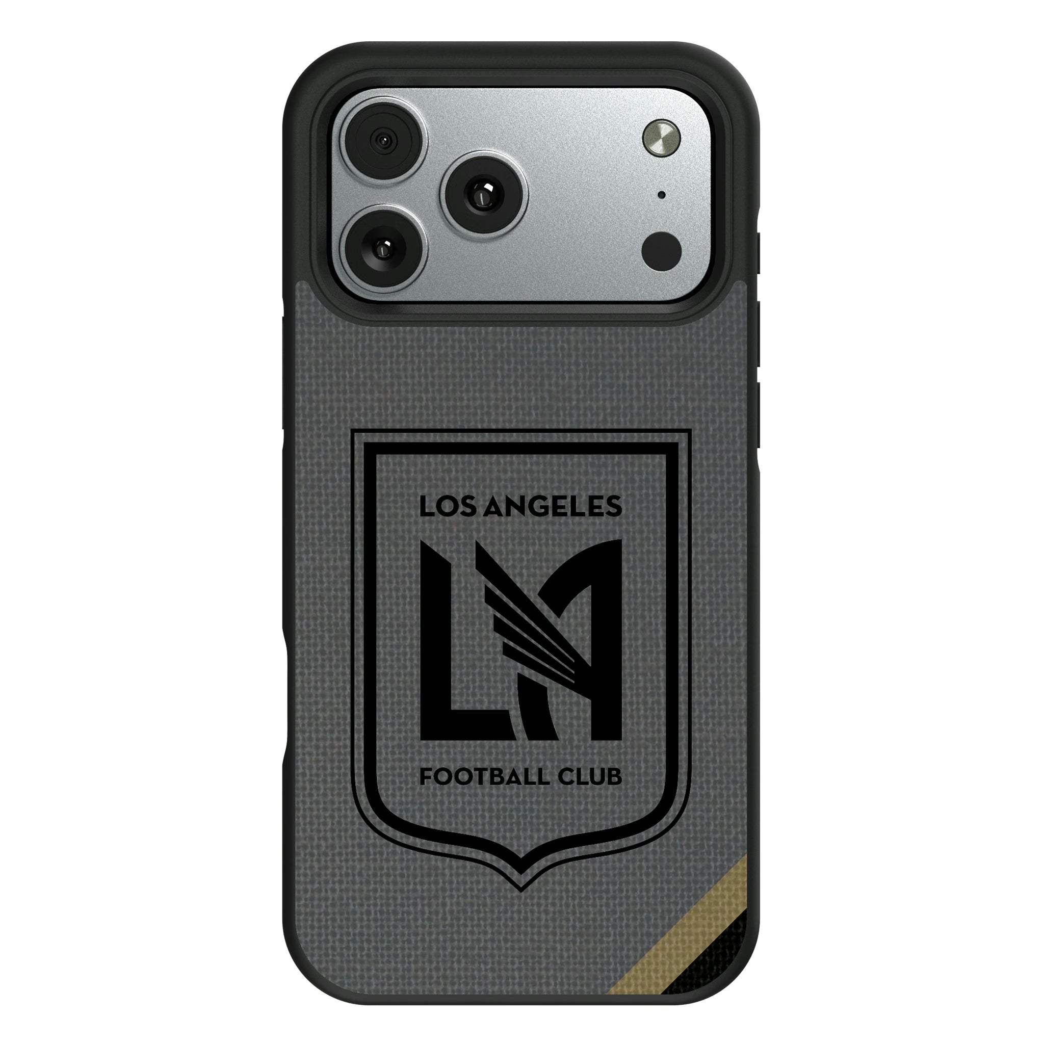 Los Angeles Football Club Diagonal Stripe iPhone Bump Phone Case for Apple iPhone#Device_iPhone 17 Pro Max