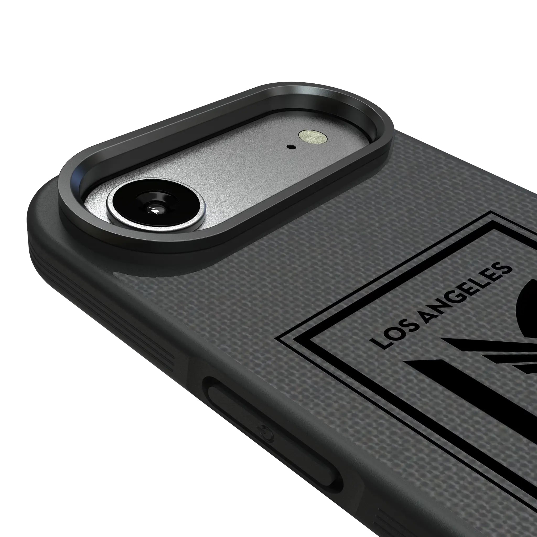 Los Angeles Football Club Diagonal Stripe iPhone Bump Phone Case for Apple iPhone - Detail#Device_iPhone Air