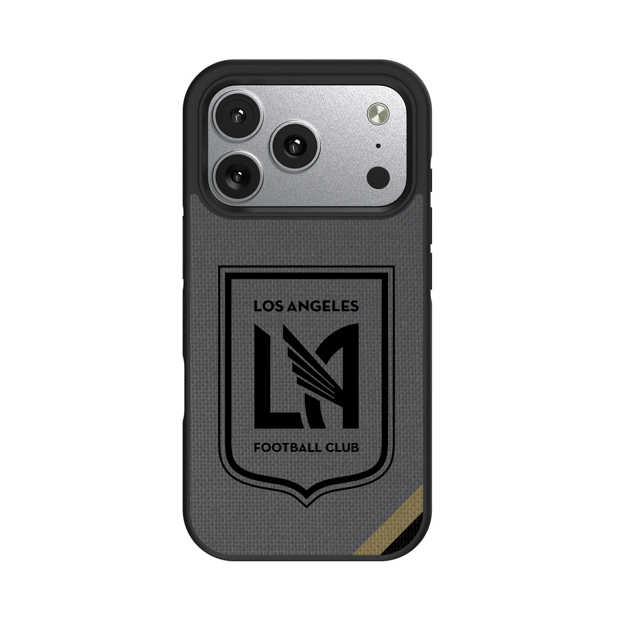Los Angeles Football Club Diagonal Stripe iPhone Bump Phone Case for Apple iPhone#Device_iPhone 17 Pro