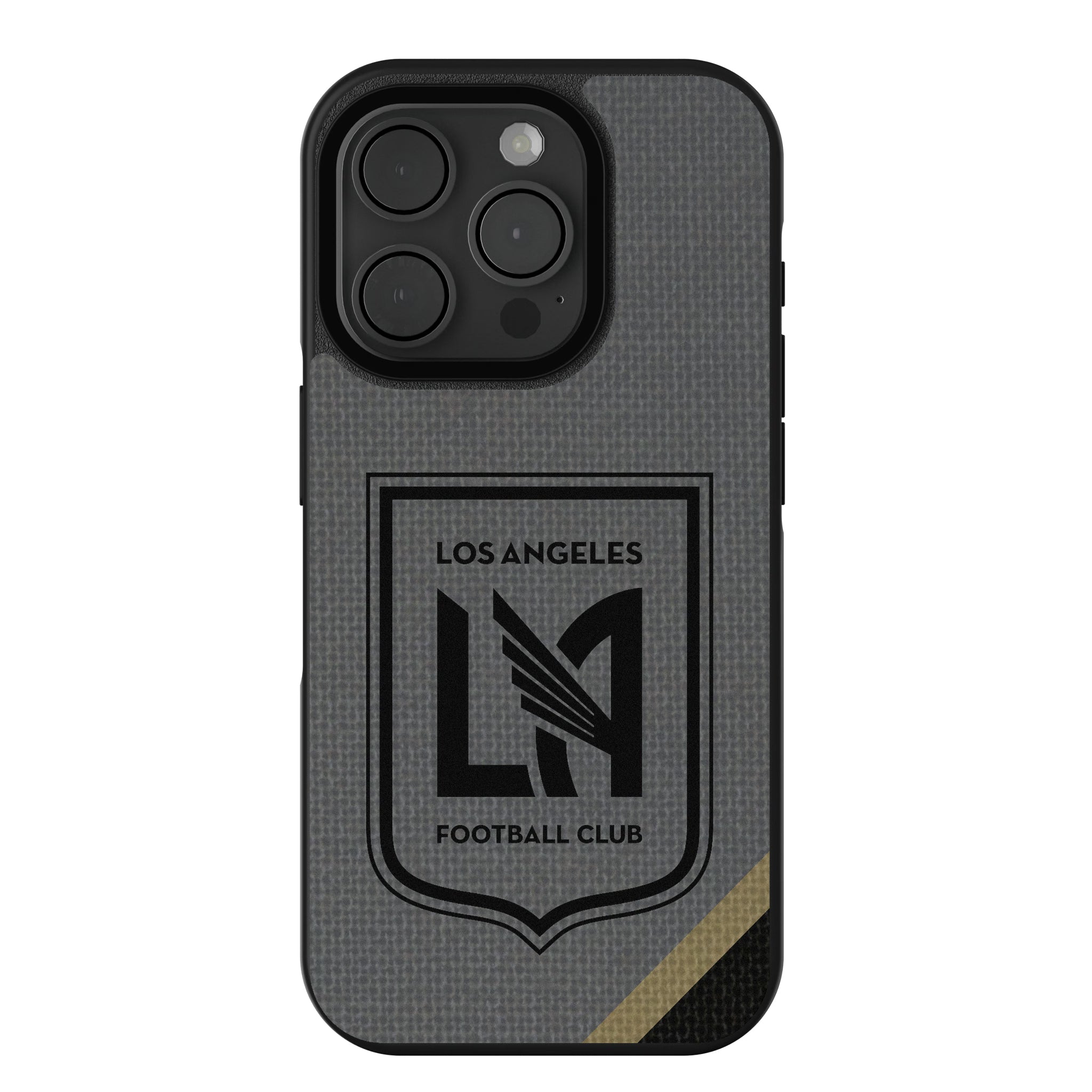 Los Angeles Football Club Diagonal Stripe iPhone Bump Phone Case for Apple iPhone