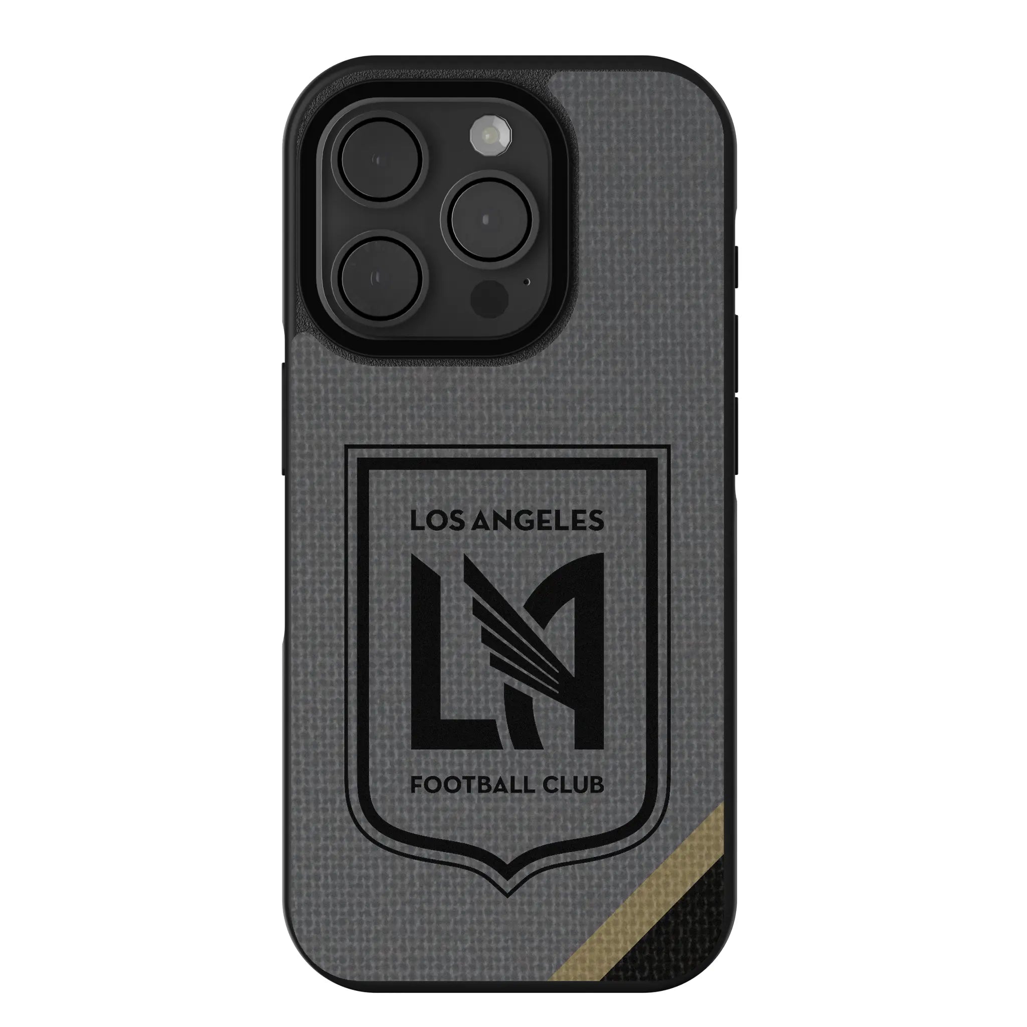 Los Angeles Football Club Diagonal Stripe iPhone Bump Phone Case for Apple iPhone