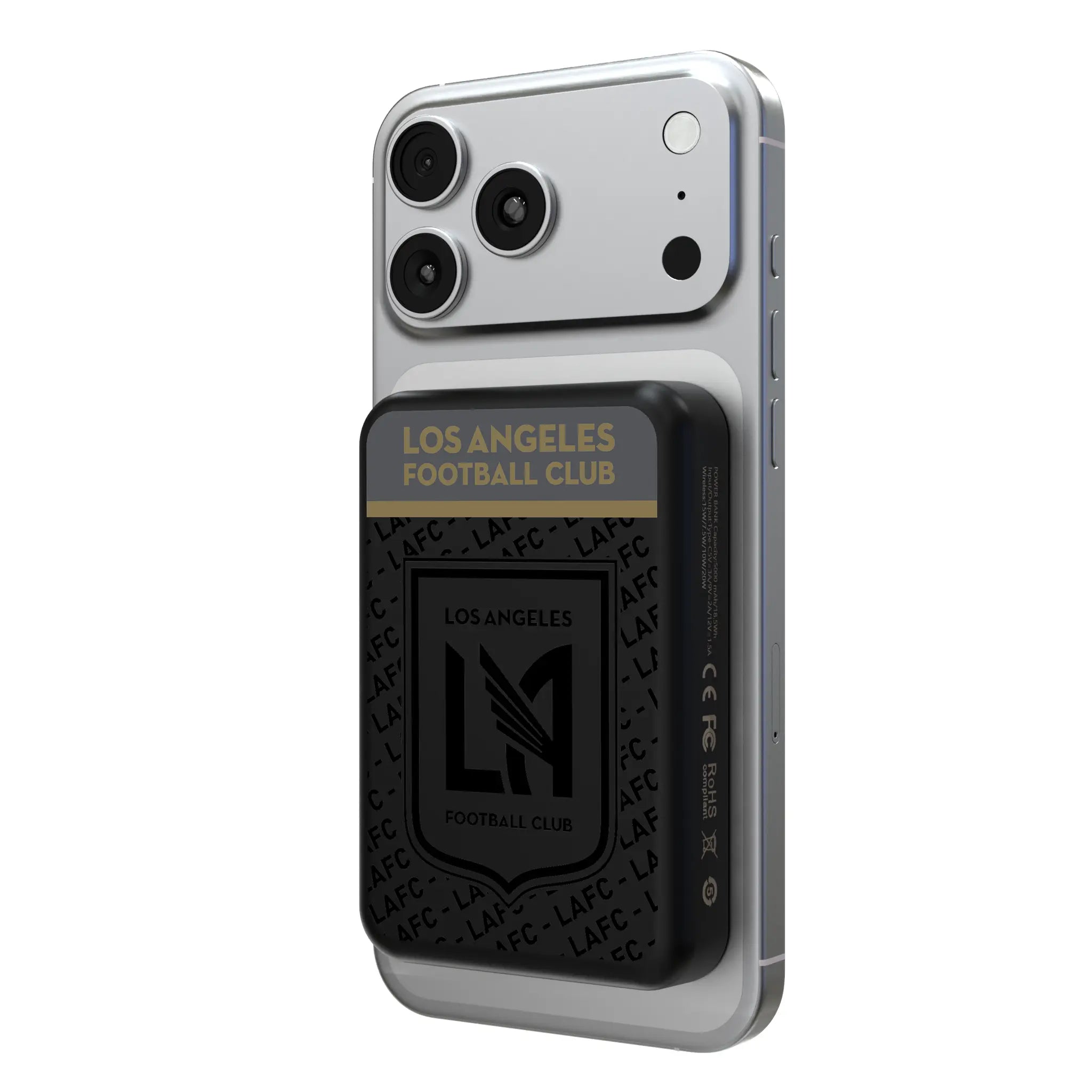 Los Angeles Football Club Endzone Plus Wireless Mag Power Bank