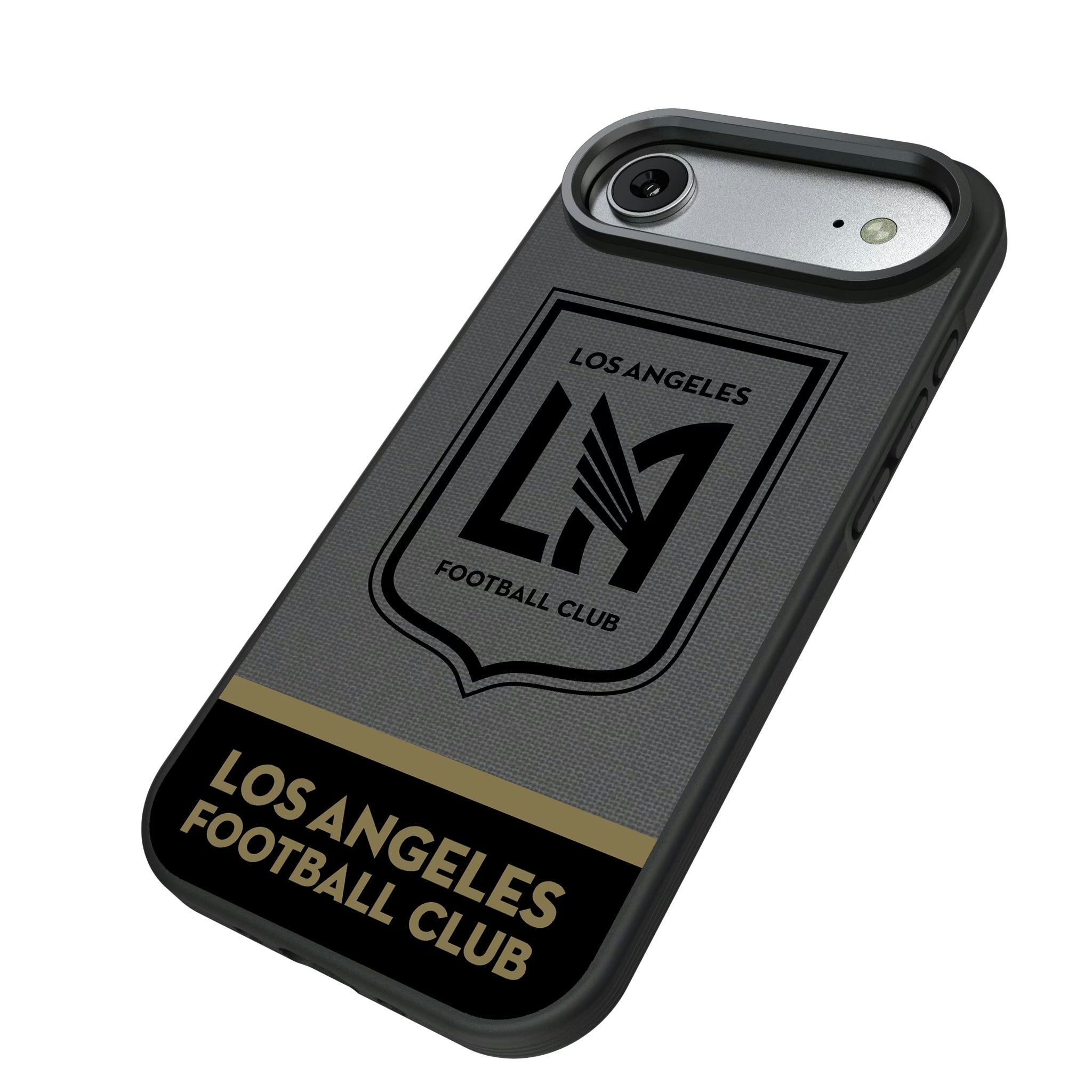Los Angeles Football Club Endzone Solid iPhone Bump Phone Case for Apple iPhone - Isometric View#Device_iPhone Air