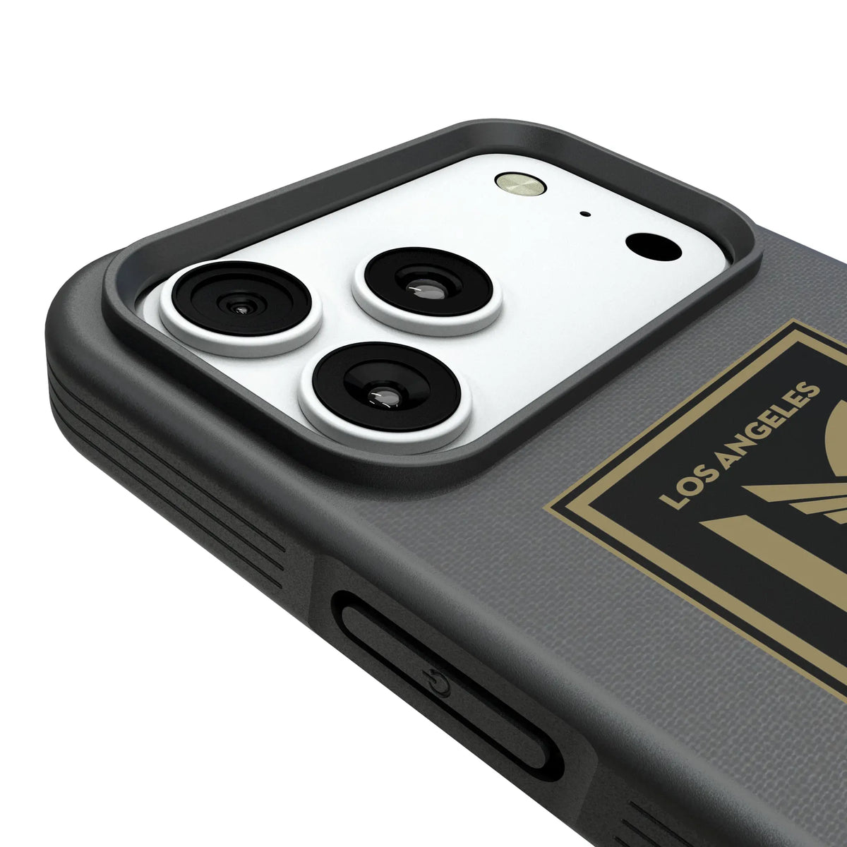 Los Angeles Football Club Endzone Solid iPhone Bump Phone Case for Apple iPhone - Detail#Device_iPhone 18 Pro Max