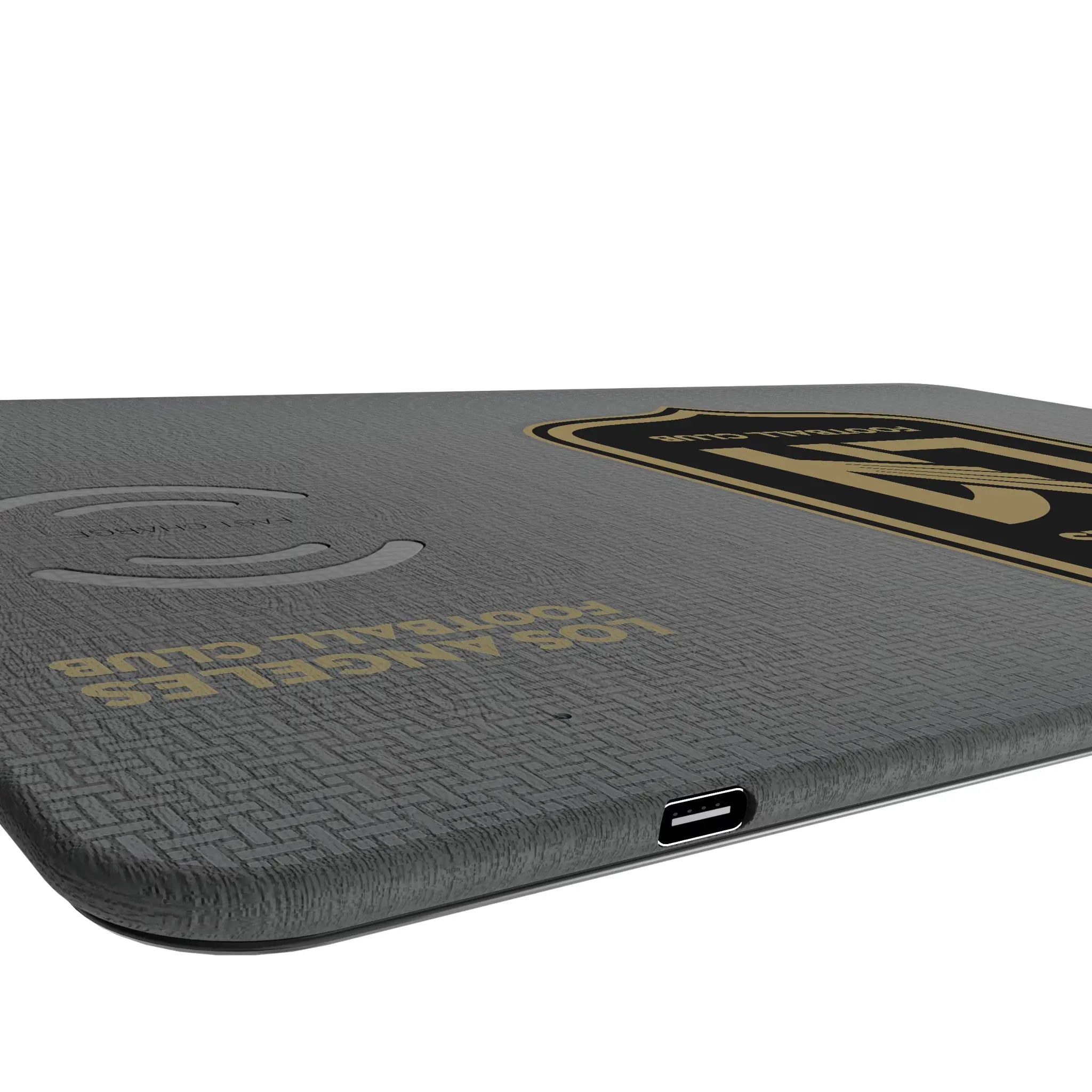 Los Angeles Football Club Linen 15-Watt Wireless Charger and Mouse Pad