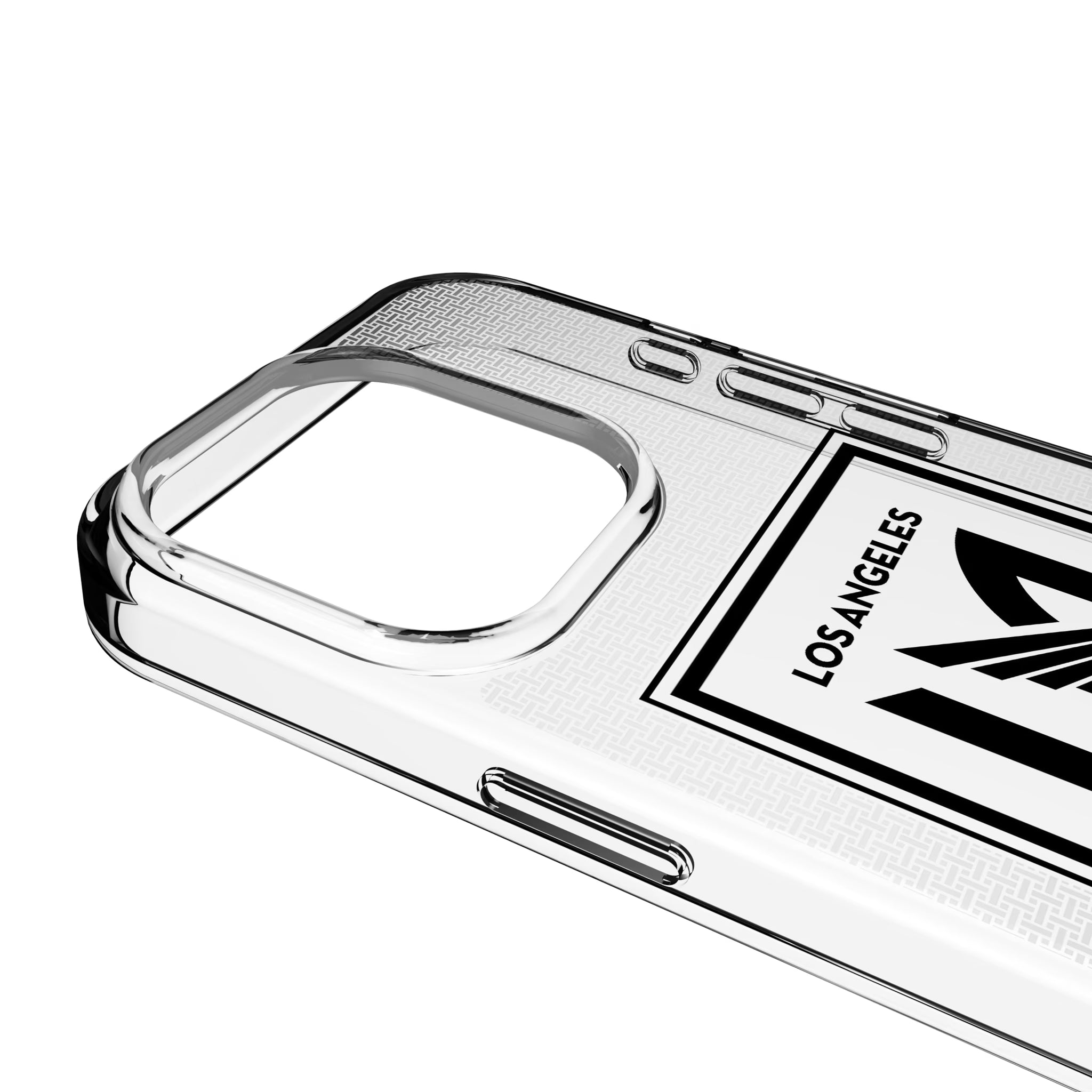 Los Angeles Football Club Linen iPhone Clear Phone Case for Apple iPhone - Detail