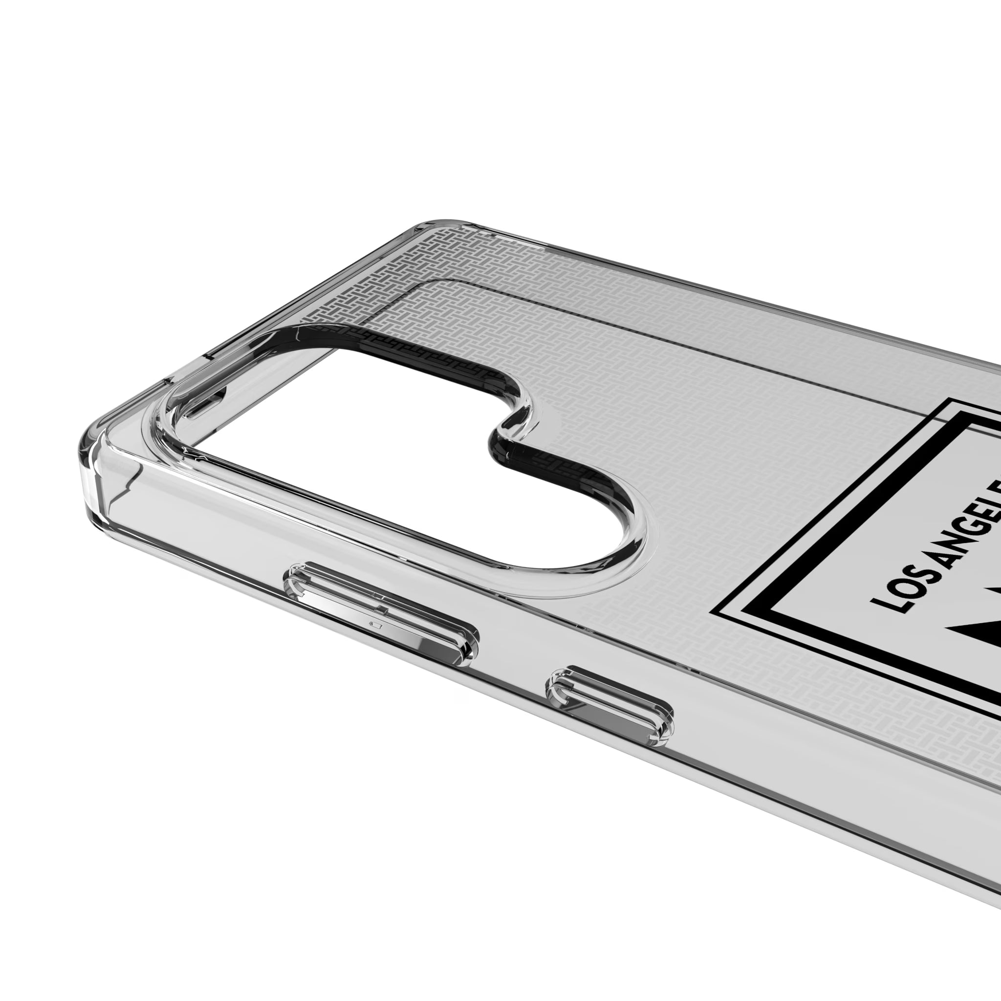 Los Angeles Football Club Linen Galaxy Clear Phone Case for Samsung Galaxy - Detail