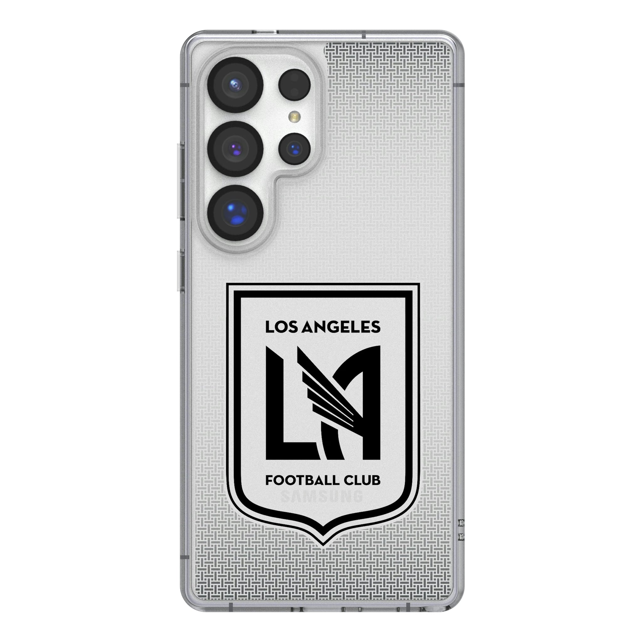 Los Angeles Football Club Linen Galaxy Clear Phone Case for Samsung Galaxy