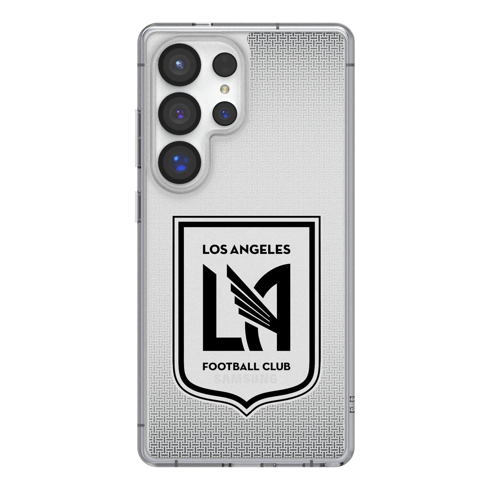 Los Angeles Football Club Linen Galaxy Clear Phone Case for Samsung Galaxy#Device_Galaxy S25 Ultra
