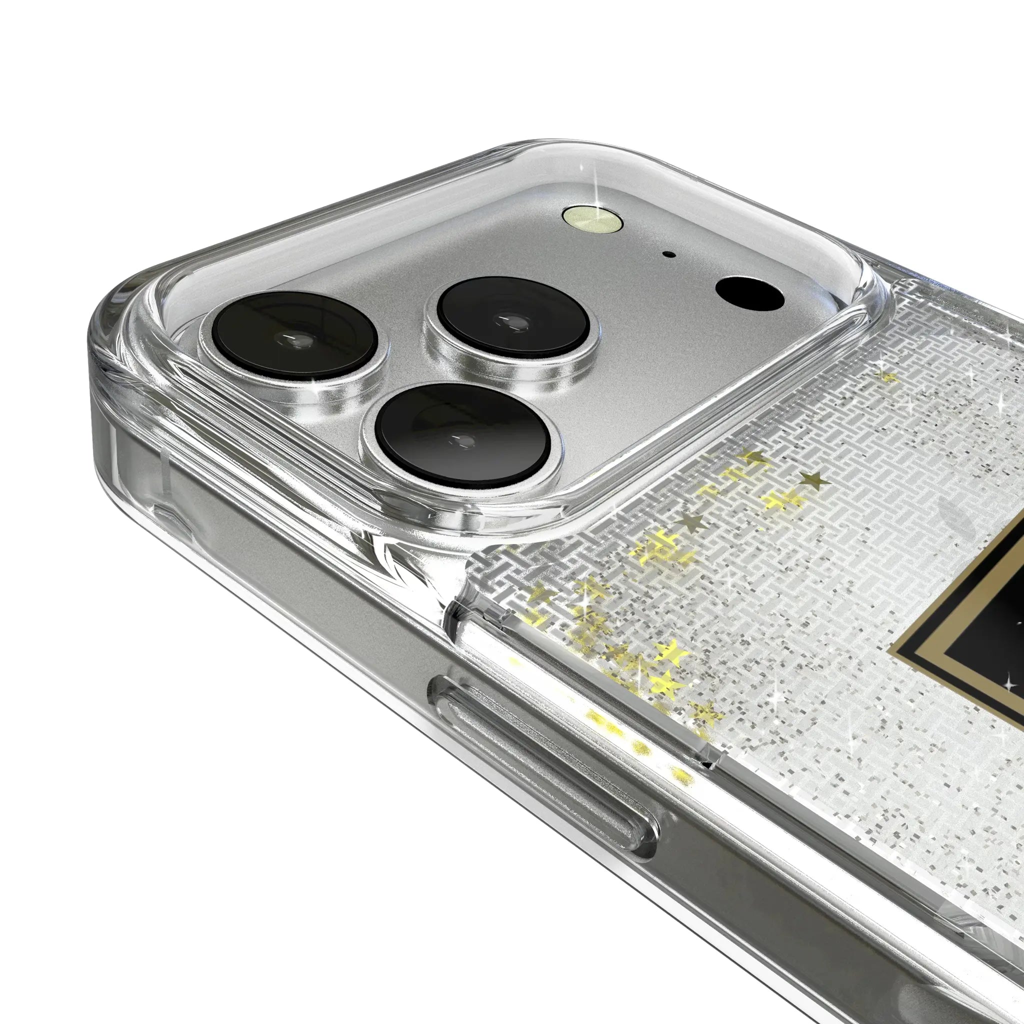 Los Angeles Football Club Linen iPhone Glitter Phone Case for Apple iPhone - Detail
