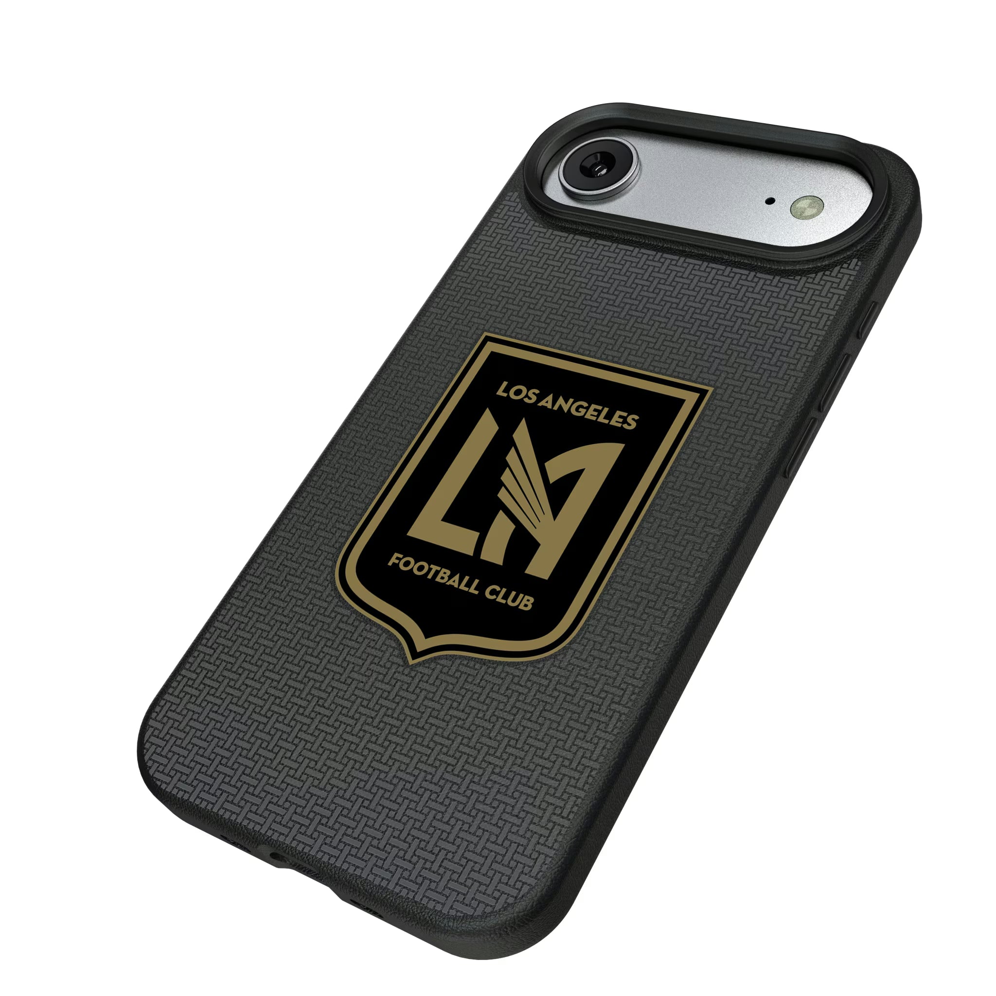 Los Angeles Football Club Linen iPhone MagSafe Compatible Phone Case for Apple iPhone - Isometric View#Device_iPhone Air