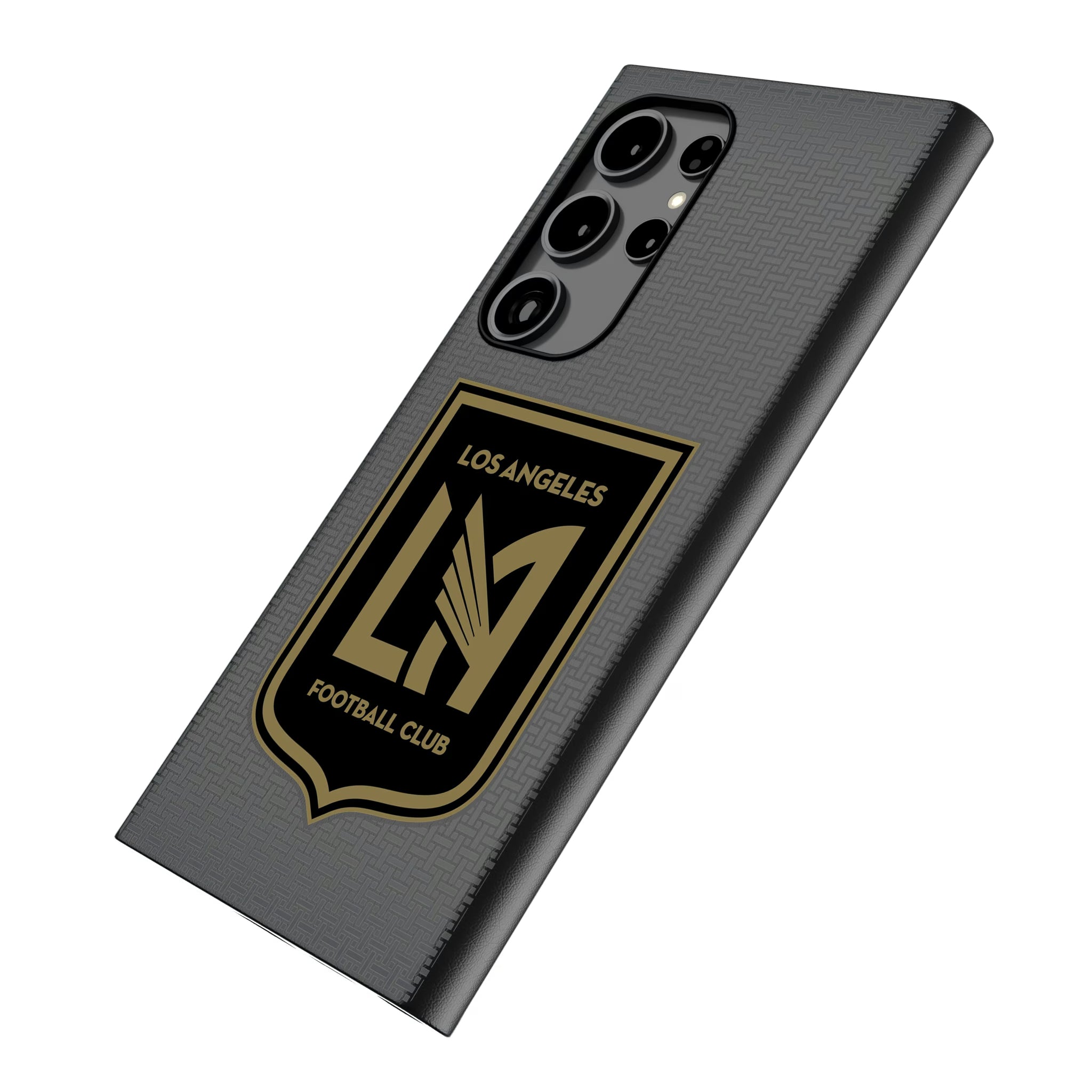Los Angeles Football Club Linen Galaxy MagSafe Compatible Phone Case for Samsung Galaxy - Isometric View