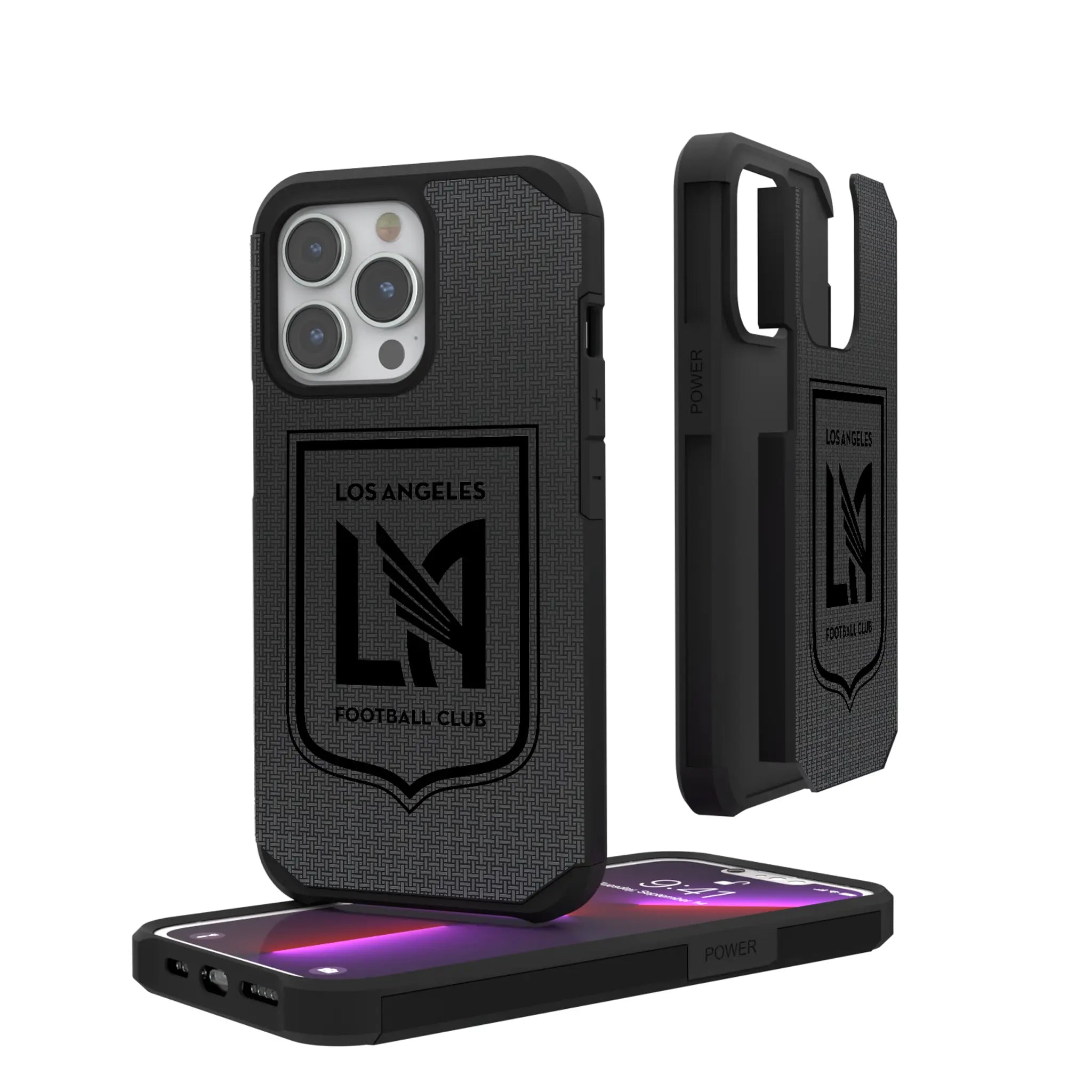 Los Angeles Football Club Linen iPhone Rugged Phone Case for Apple iPhone