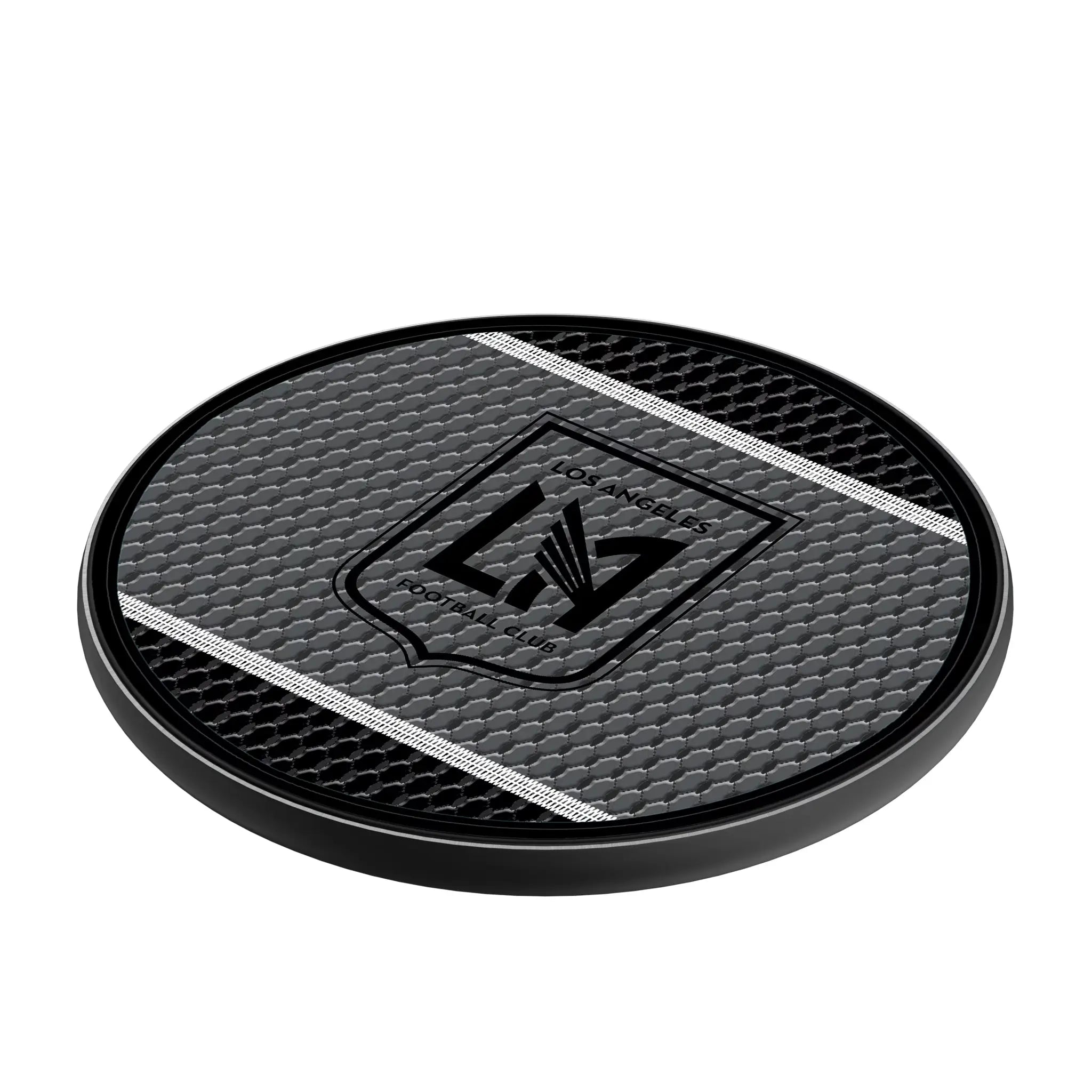 Los Angeles Football Club Mesh 15-Watt Wireless Charger - Isometric View