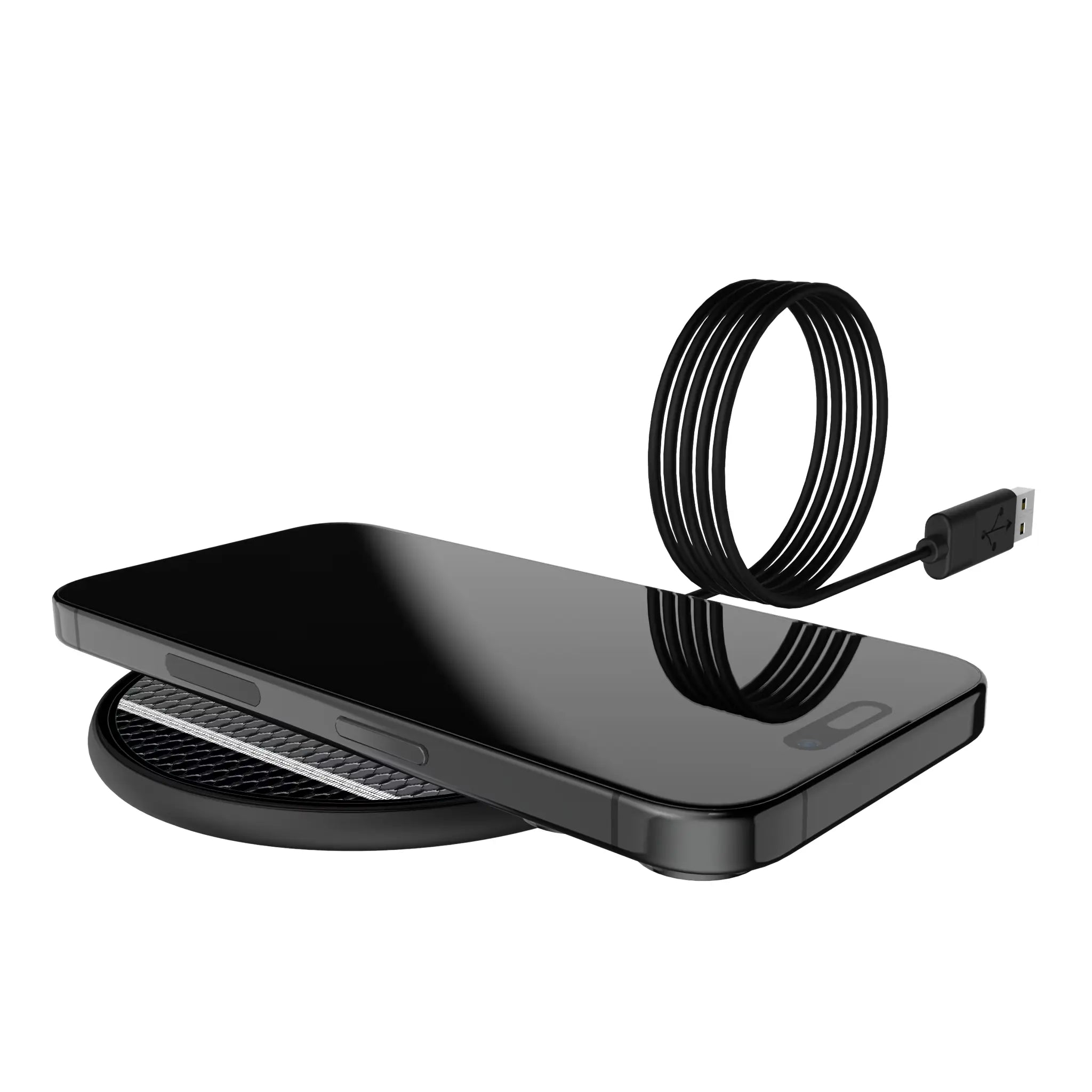 Los Angeles Football Club Mesh 15-Watt Wireless Charger - Lifestyle