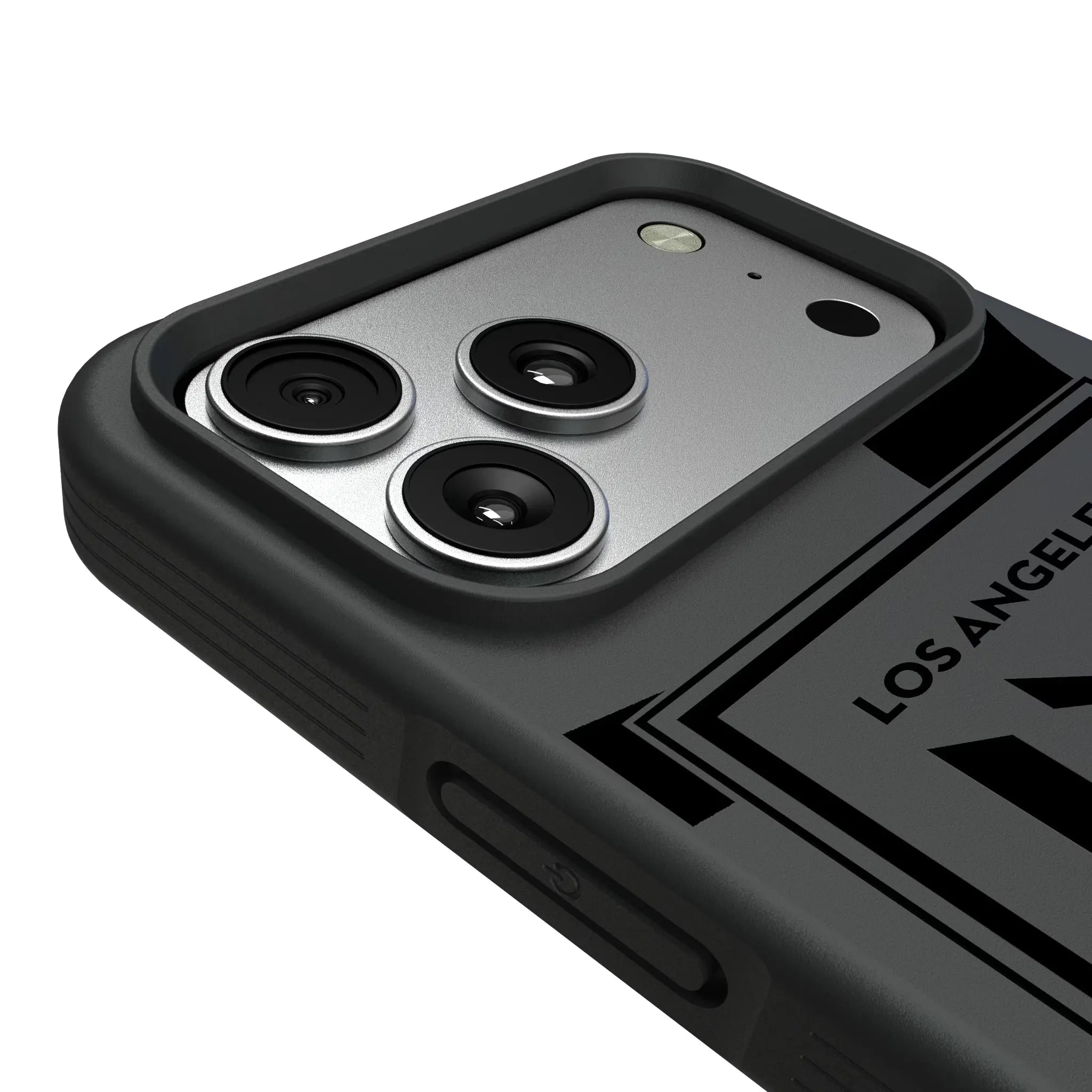 Los Angeles Football Club Monocolor Tilt iPhone Bump Phone Case for Apple iPhone - Detail#Device_iPhone 17 Pro Max