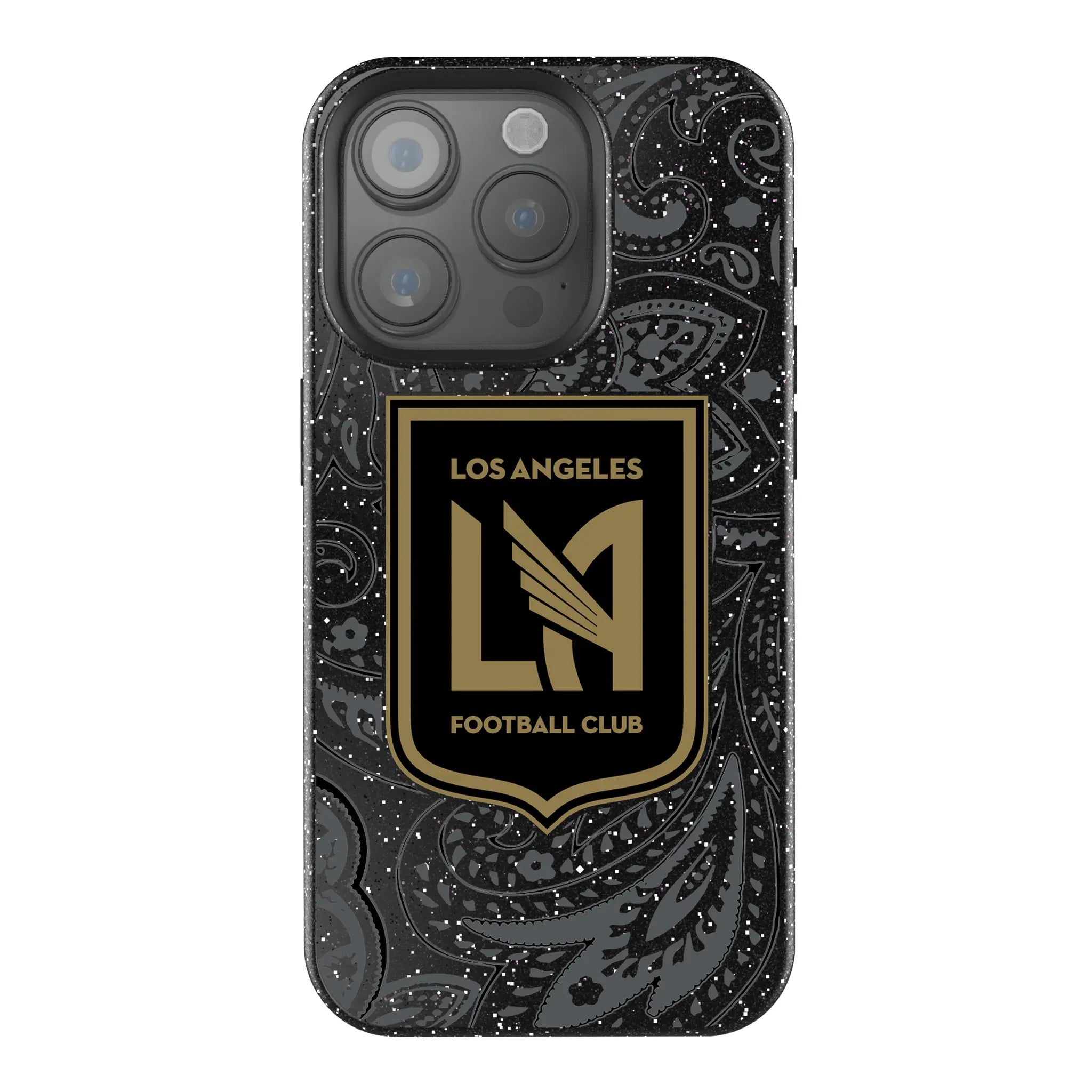 Los Angeles Football Club Paisley iPhone Bling Phone Case for Apple iPhone