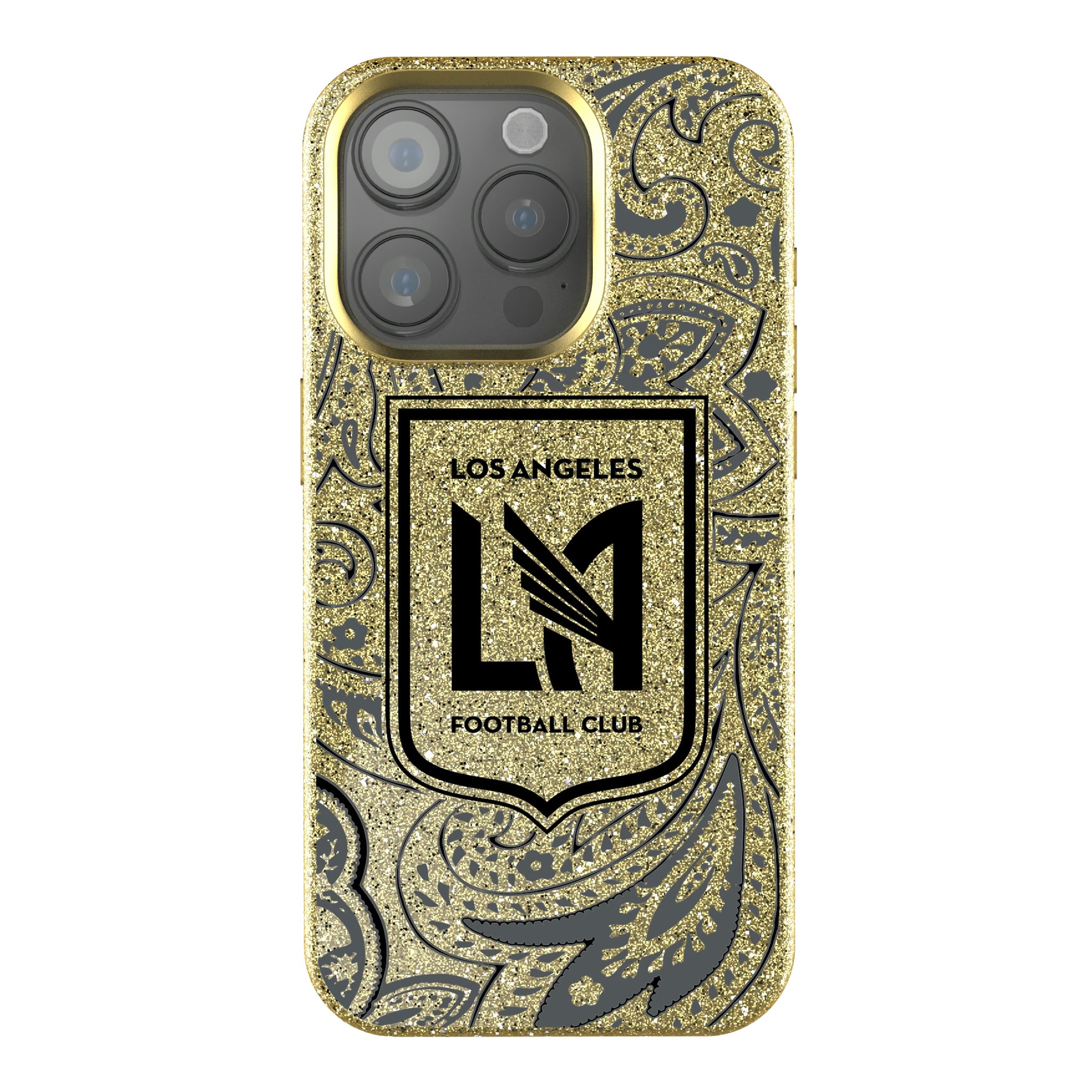 Los Angeles Football Club Paisley iPhone Bling Phone Case for Apple iPhone