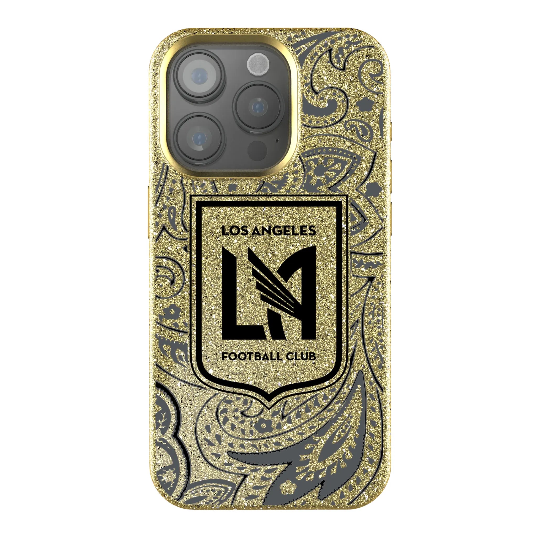 Los Angeles Football Club Paisley iPhone Bling Phone Case for Apple iPhone