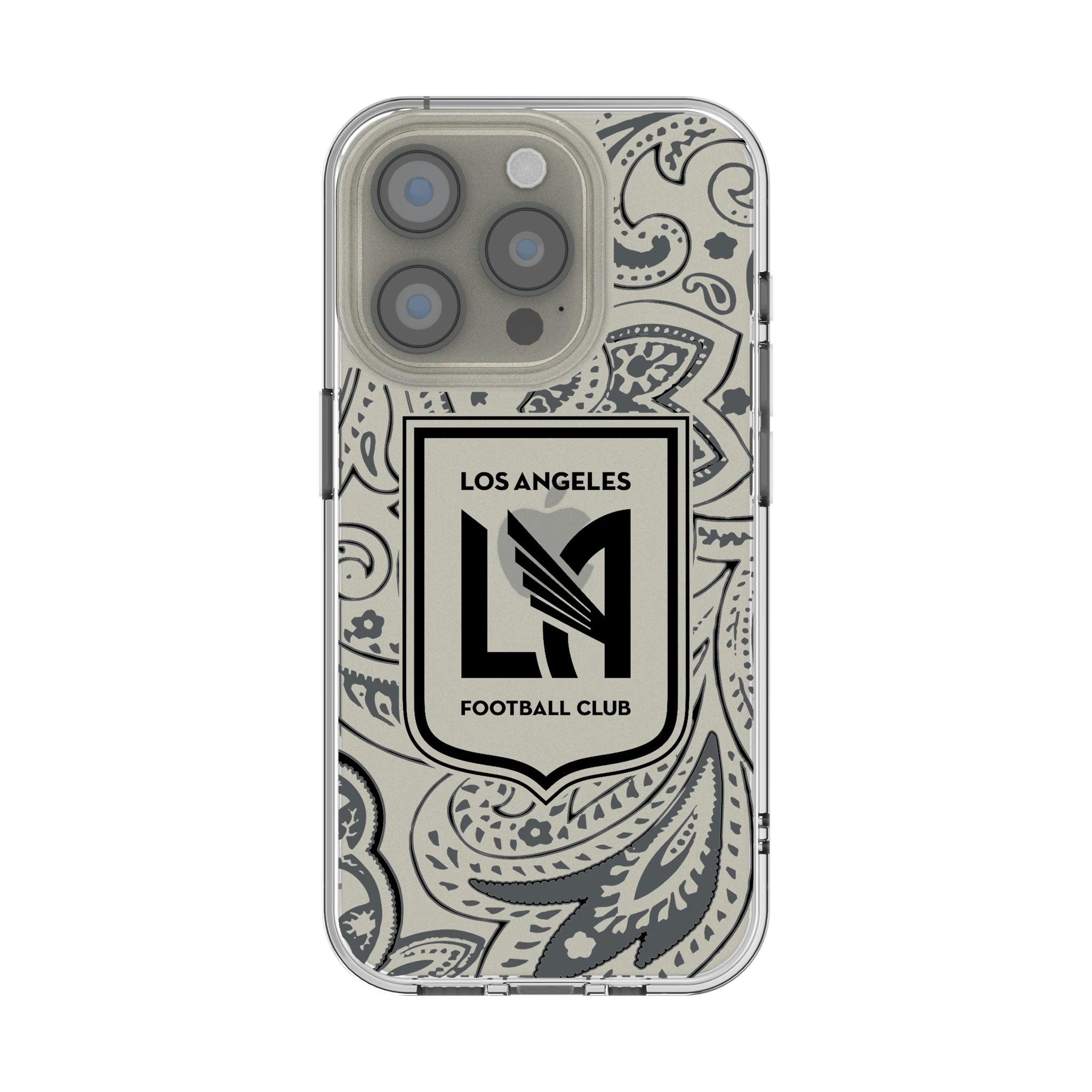 Los Angeles Football Club Paisley iPhone Clear Phone Case for Apple iPhone
