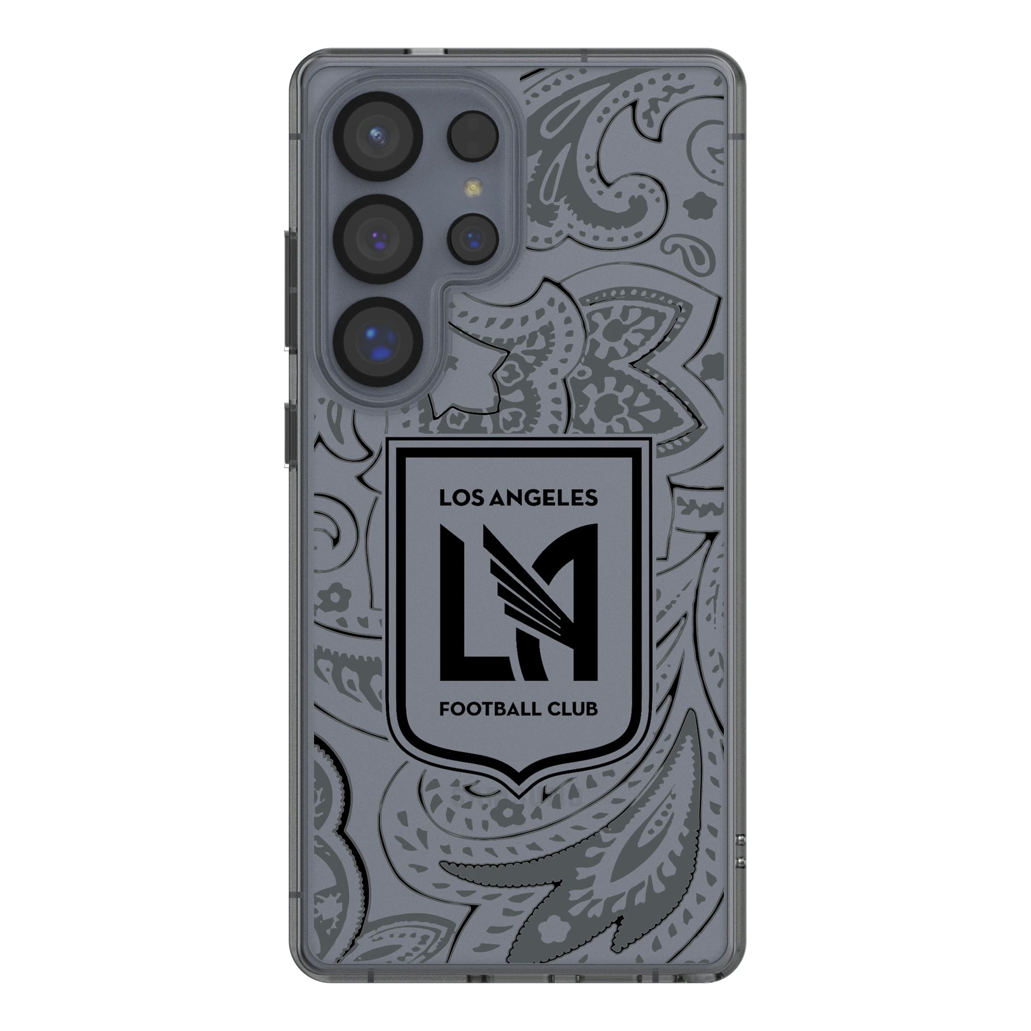 Los Angeles Football Club Paisley Galaxy Clear Phone Case for Samsung Galaxy